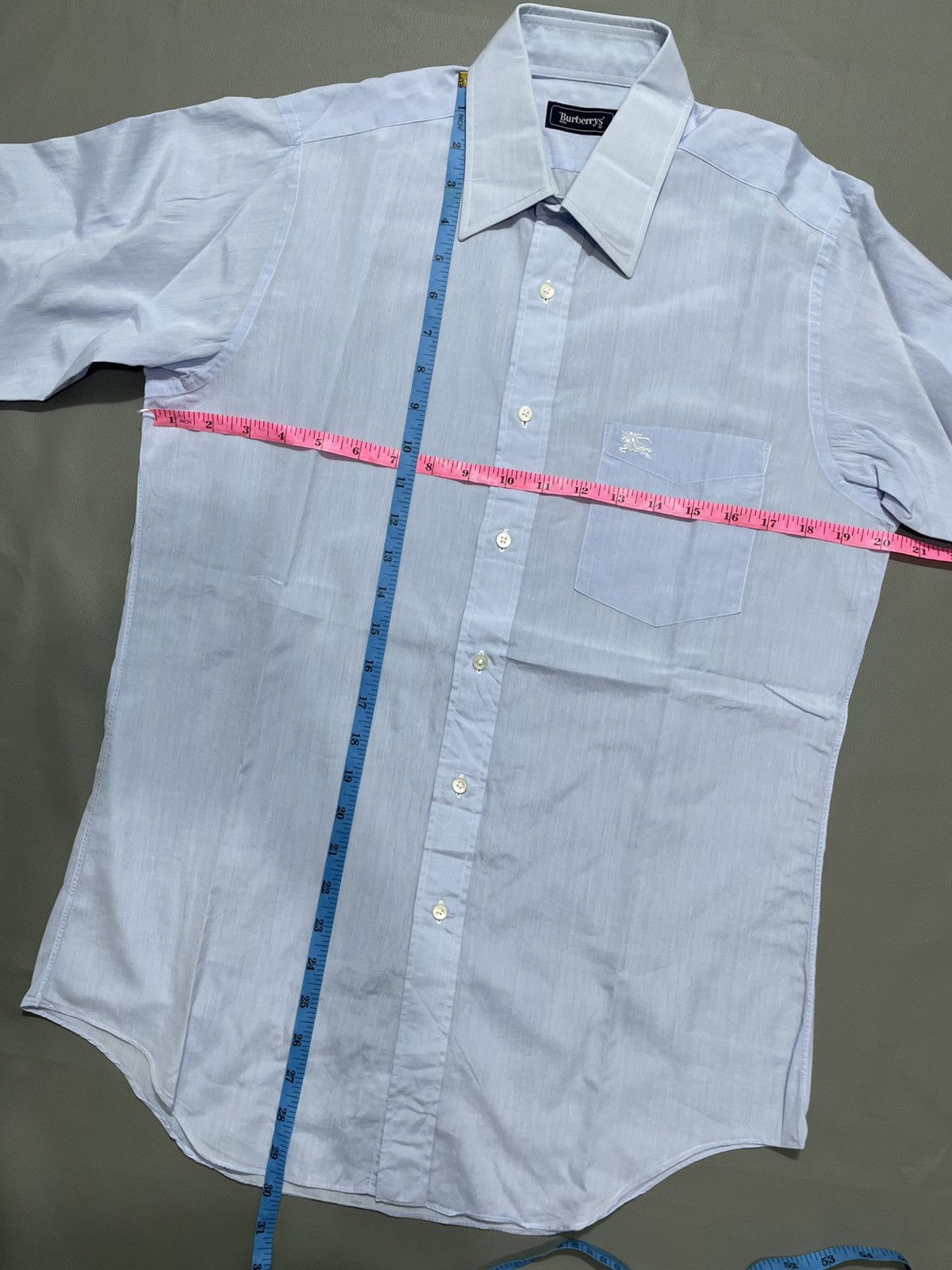 Burberry Burberrys luxury designer logo shirt casual Size US S / EU 44-46 / 1 - 7 Thumbnail
