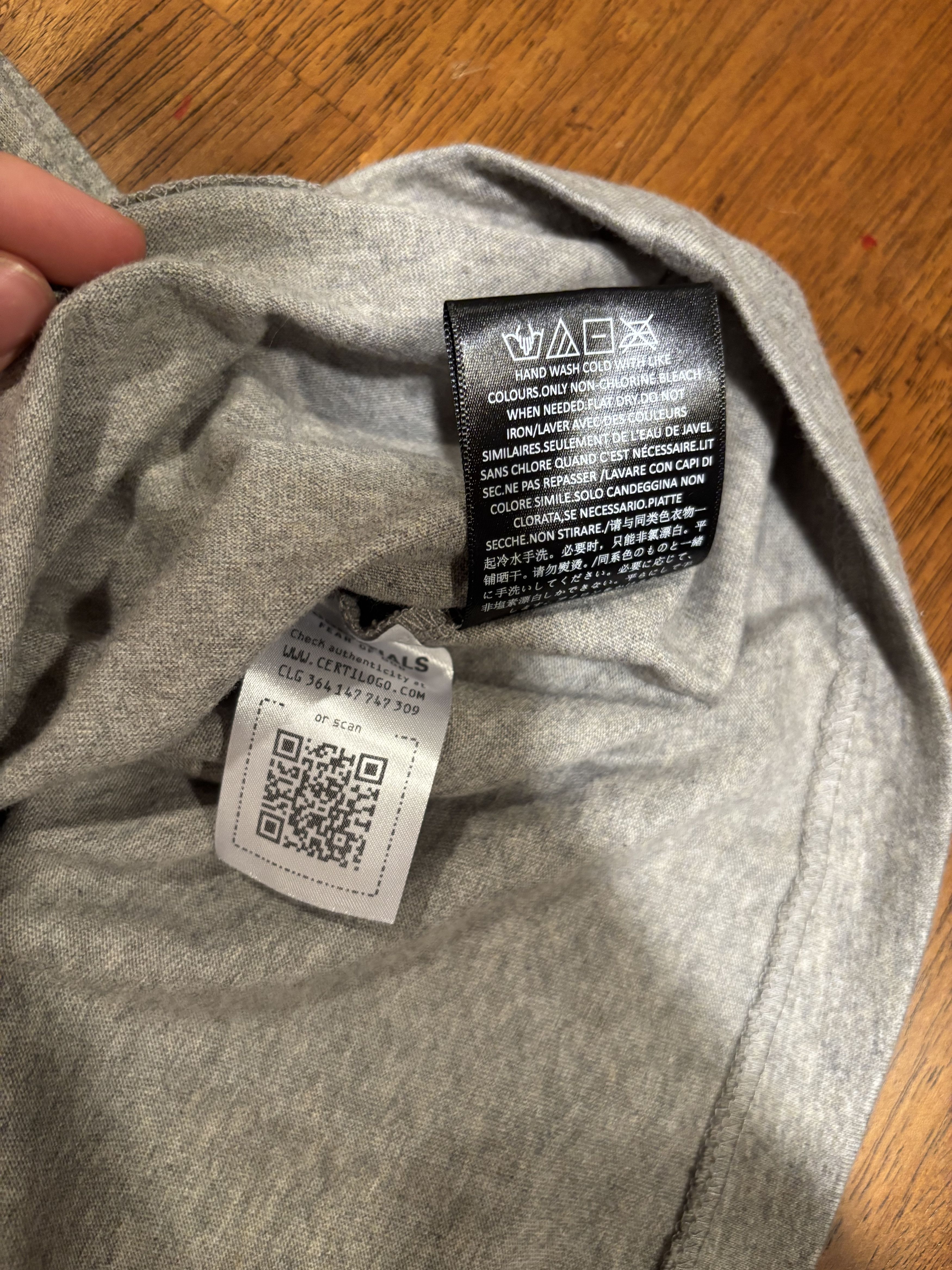 Essentials Fear Of God Essentials Grey Short Sleeve Size US L / EU 52-54 / 3 - 5 Thumbnail
