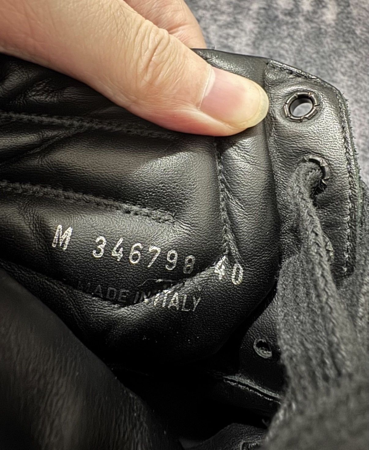 Saint Laurent Paris Saint Laurent "Black Knight" Studded Strap Brogue Sneakers Size US 7 / EU 40 - 7 Thumbnail