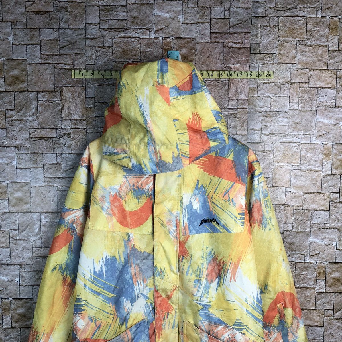 Japanese Brand Ride Out snowboard wear Yellow mix Coats #A235 Size US M / EU 48-50 / 2 - 2 Thumbnail