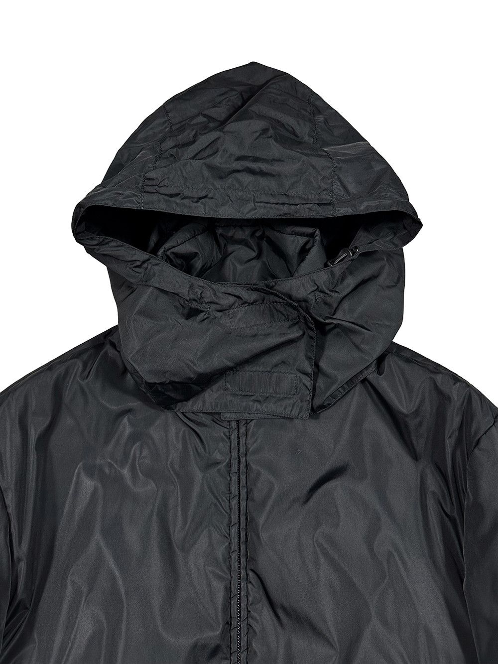 Prada Prada Linea Rossa Black Retractable Hood Parka Size M / US 6-8 / IT 42-44 - 5 Thumbnail