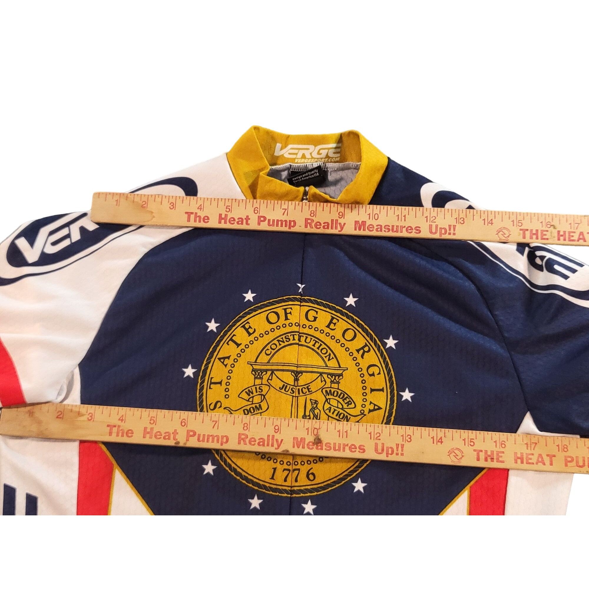 Other Verge Cycling Shirt Men Sz S State Of Georgia American Flag Size US S / EU 44-46 / 1 - 4 Thumbnail