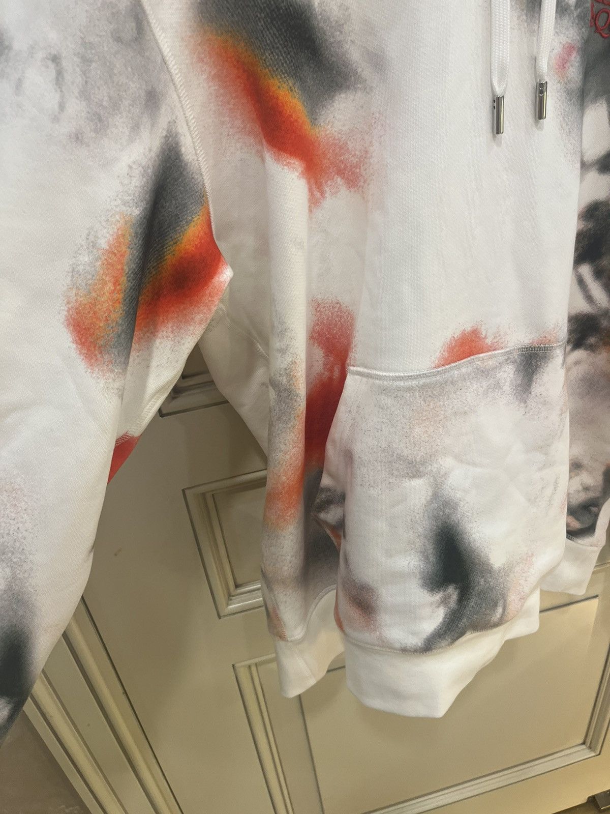 Alexander McQueen Obscured Floral hooded sweatshirt size m Size US M / EU 48-50 / 2 - 7 Thumbnail