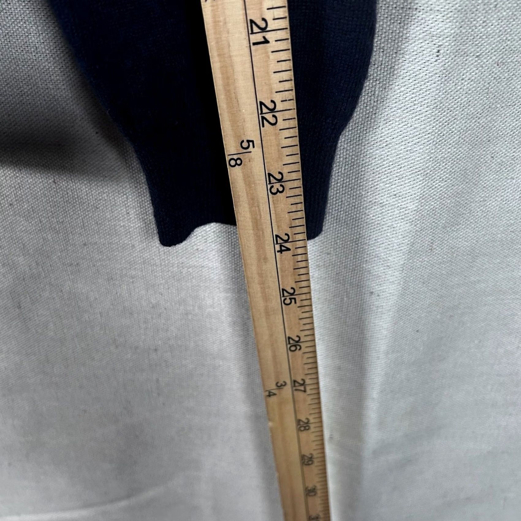 Brooks Brothers Brooks Brothers Mens Merino Wool Argyle V-Neck Sweater Navy Blue Brown M Size US M / EU 48-50 / 2 - 6 Thumbnail