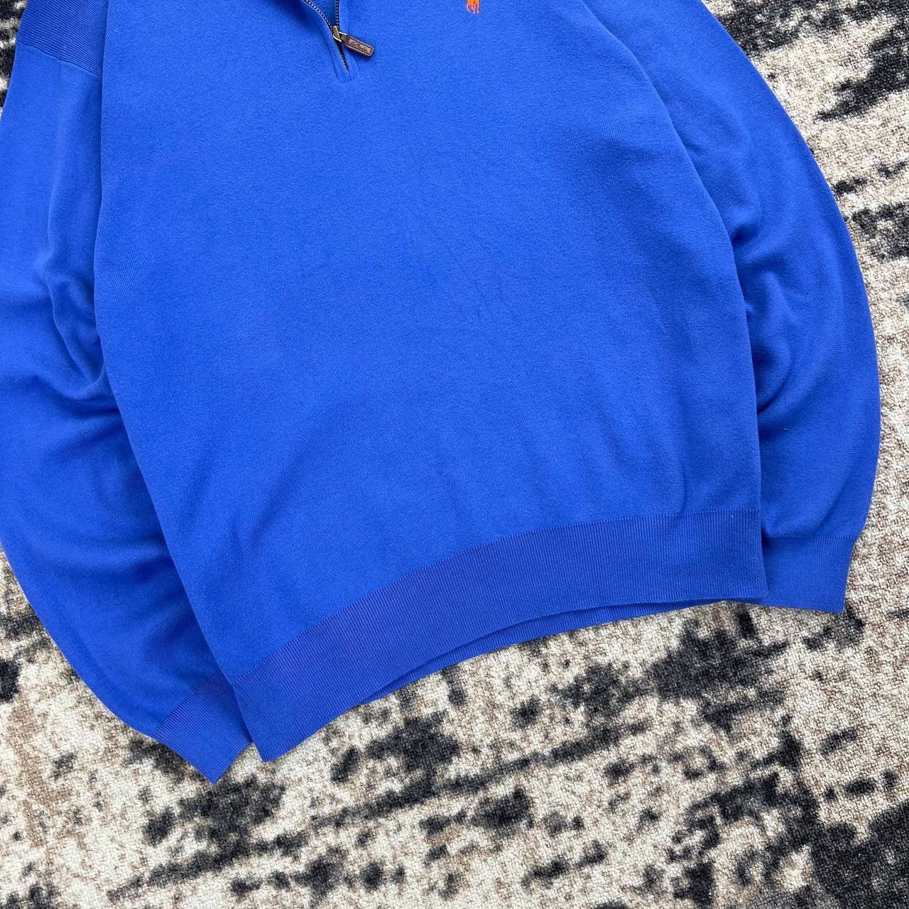Polo Ralph Lauren Polo Ralph Lauren Luxuru Quarter Zip Up Mini Logo Sweater Size US XL / EU 56 / 4 - 3 Thumbnail