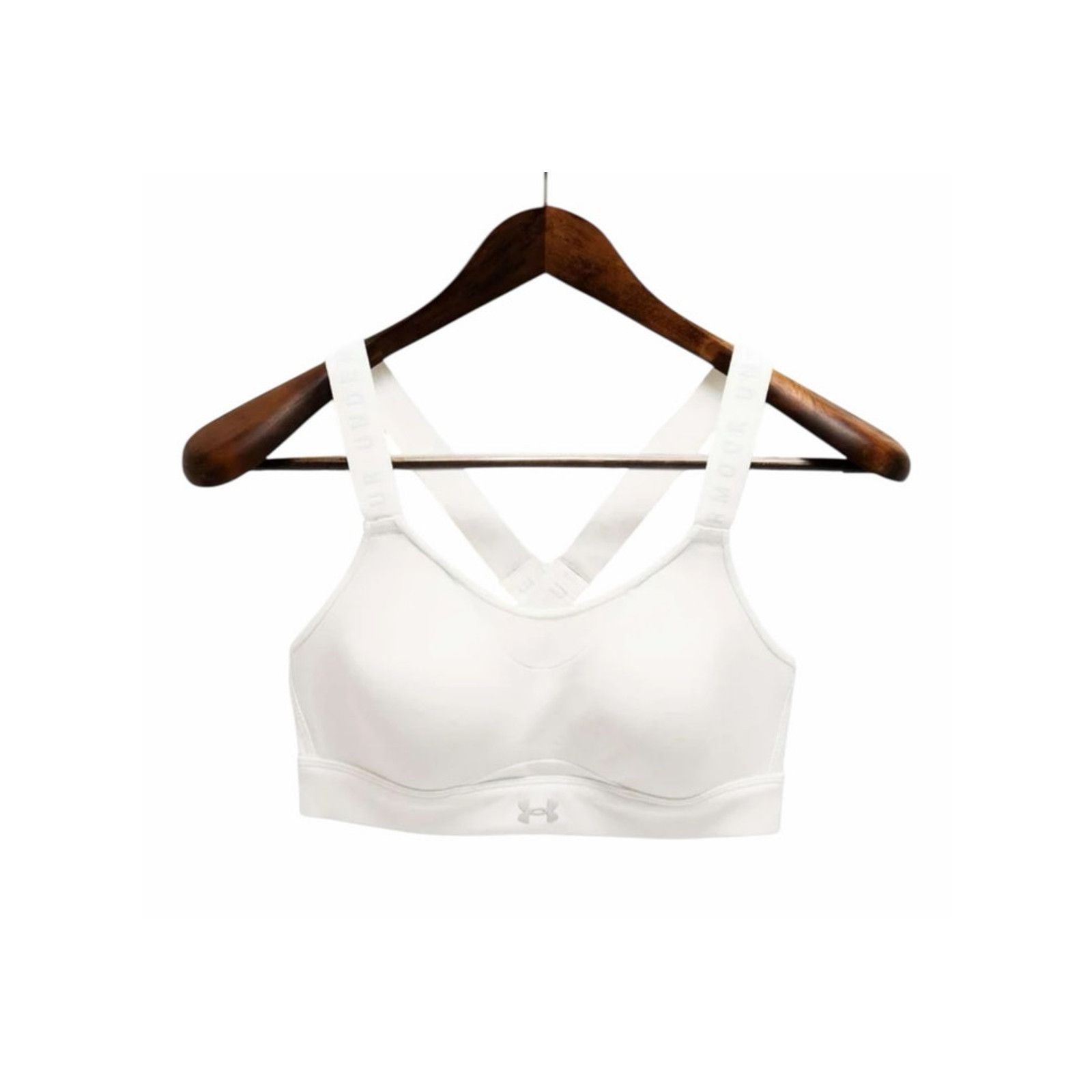 Under Armour Under Armour White Gray Ultra Light Support Foam Padding Bra Size ONE SIZE - 1 Thumbnail