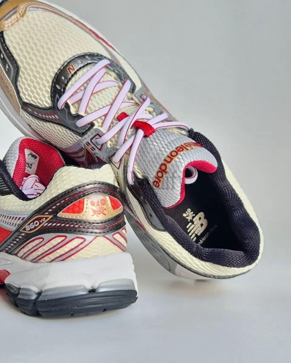 Aime Leon Dore New Balance 860 V2 Aime Leon Dore Red Size US 10 / EU 43 - 5 Thumbnail