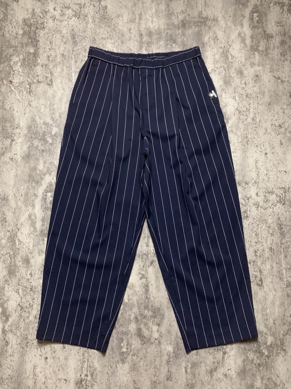 Maison MIHARA YASUHIRO Maison Mihara Yasuhiro x GU Baggy Stripes Pants Size US 30 / EU 46 - 1 Thumbnail