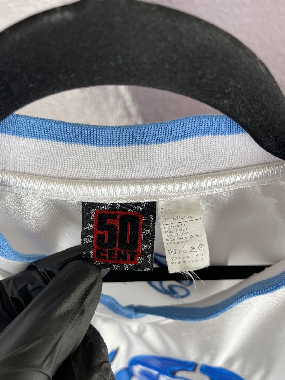 50 Cent 50 cent Fifty Cent vintage limited edition big logo jersey Size US L / EU 52-54 / 3 - 11 Thumbnail