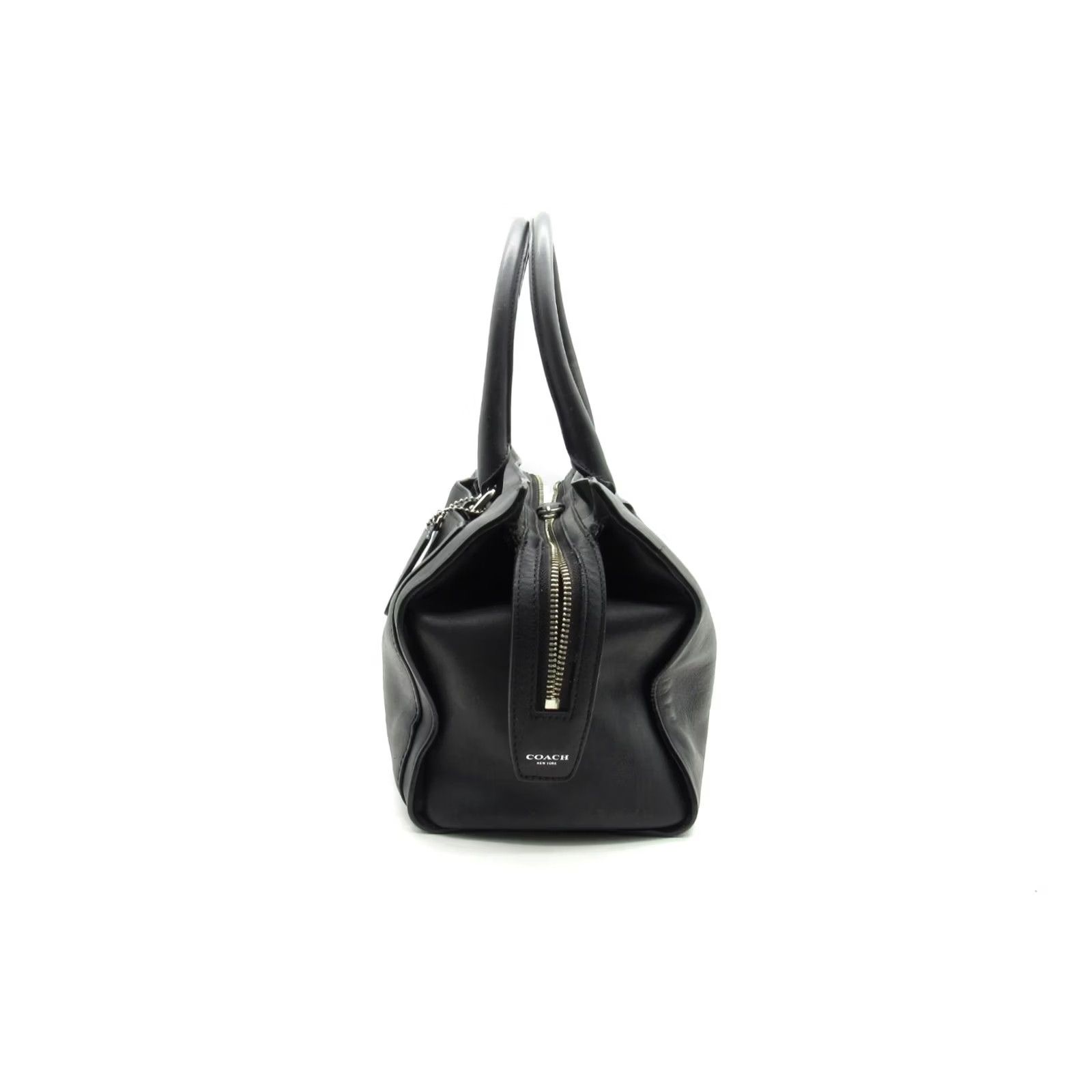 Coach VINTAGE Coach Chelsea Tote Bag Large Black Leather Women Size ONE SIZE - 3 Thumbnail
