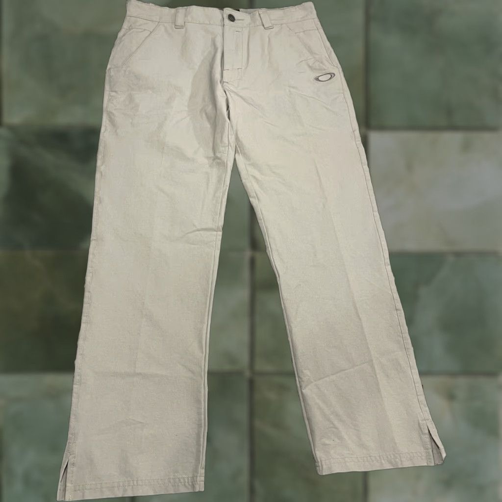 Oakley Oakley Pants Mens 32x28 Gray Golf Performance Stretch Straight Leg TAG 32x30 Size US 32 / EU 48 - 1 Thumbnail