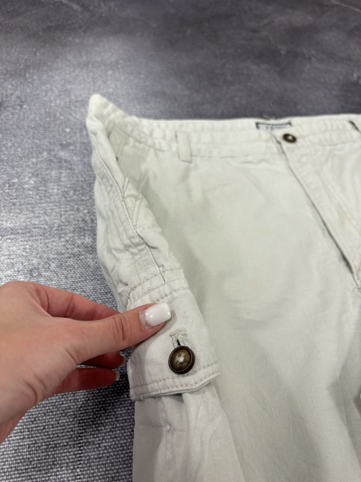 Izod Vintage IZOD 2000s Y2K Wide-Leg Hype Baggy Cargo Shorts Size US 38 / EU 54 - 6 Thumbnail