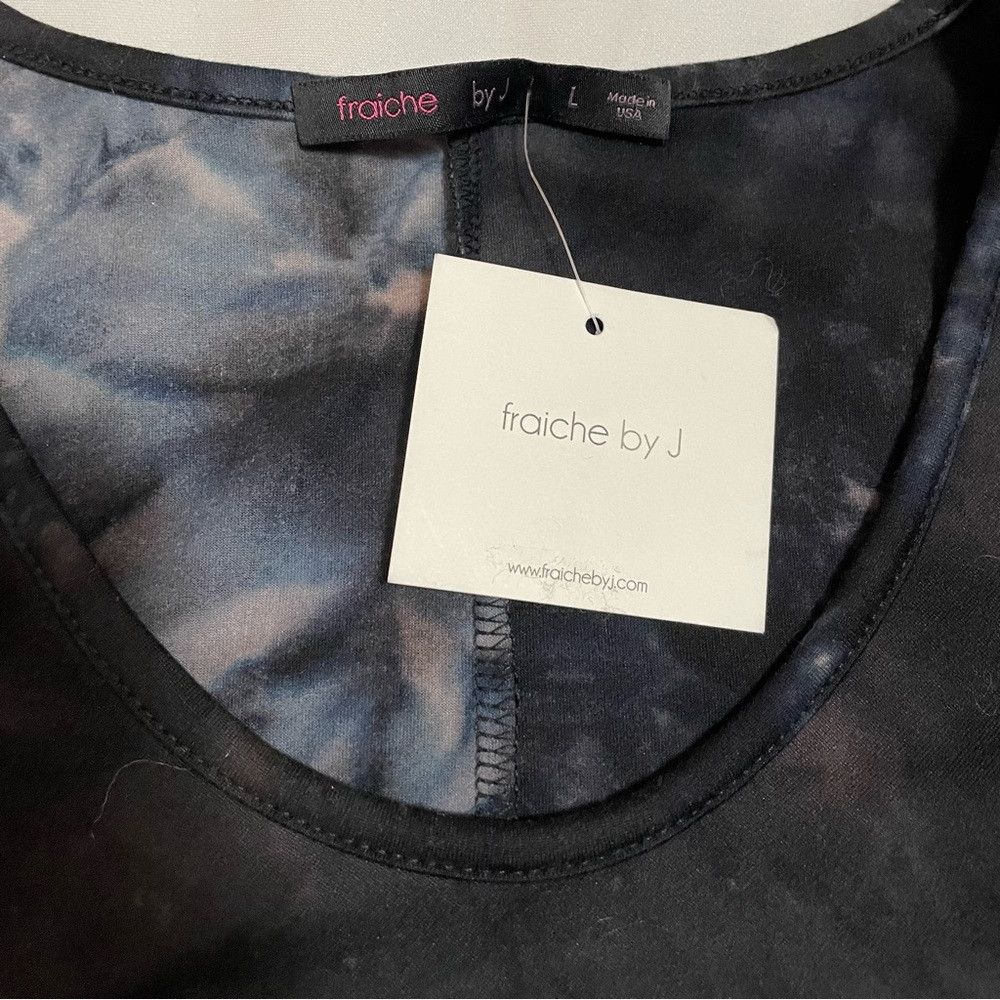 Other NWT New $96 FRAICHE BY J Tie Dye Pleat Long Sleeve Midi Dre Size L / US 10 / IT 46 - 7 Thumbnail