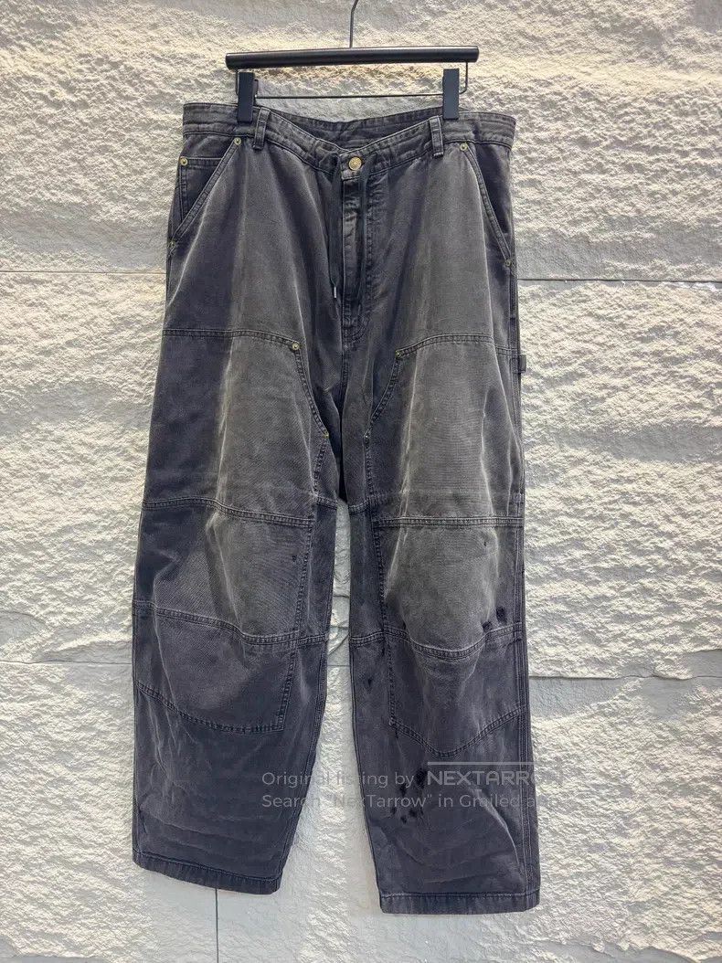 Balenciaga Slash Destroyed Logger Work Pants