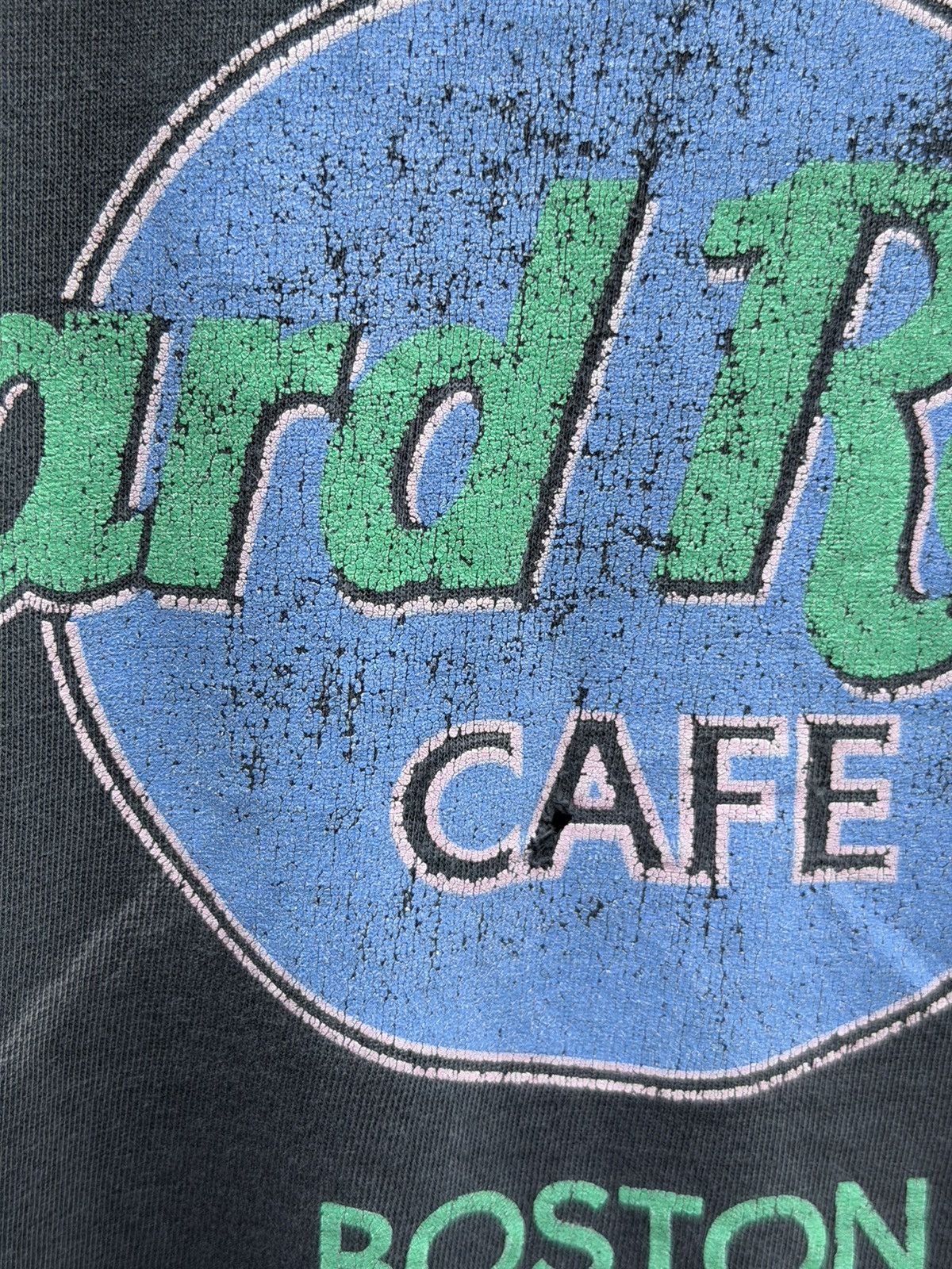 Vintage Hard Rock Cafe Boston Tee Size Size US XL / EU 56 / 4 - 4 Thumbnail