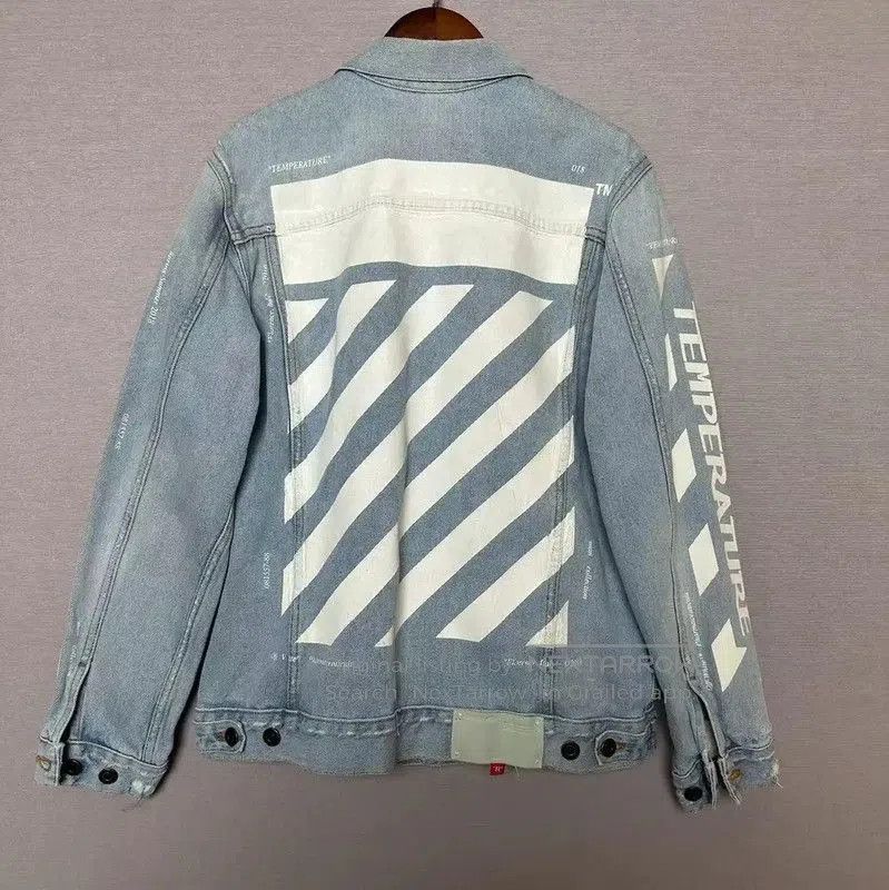 Off-White Off-White Long Sleeve Blue Denim Jacket . Size US XXS / EU 40 - 2 Thumbnail