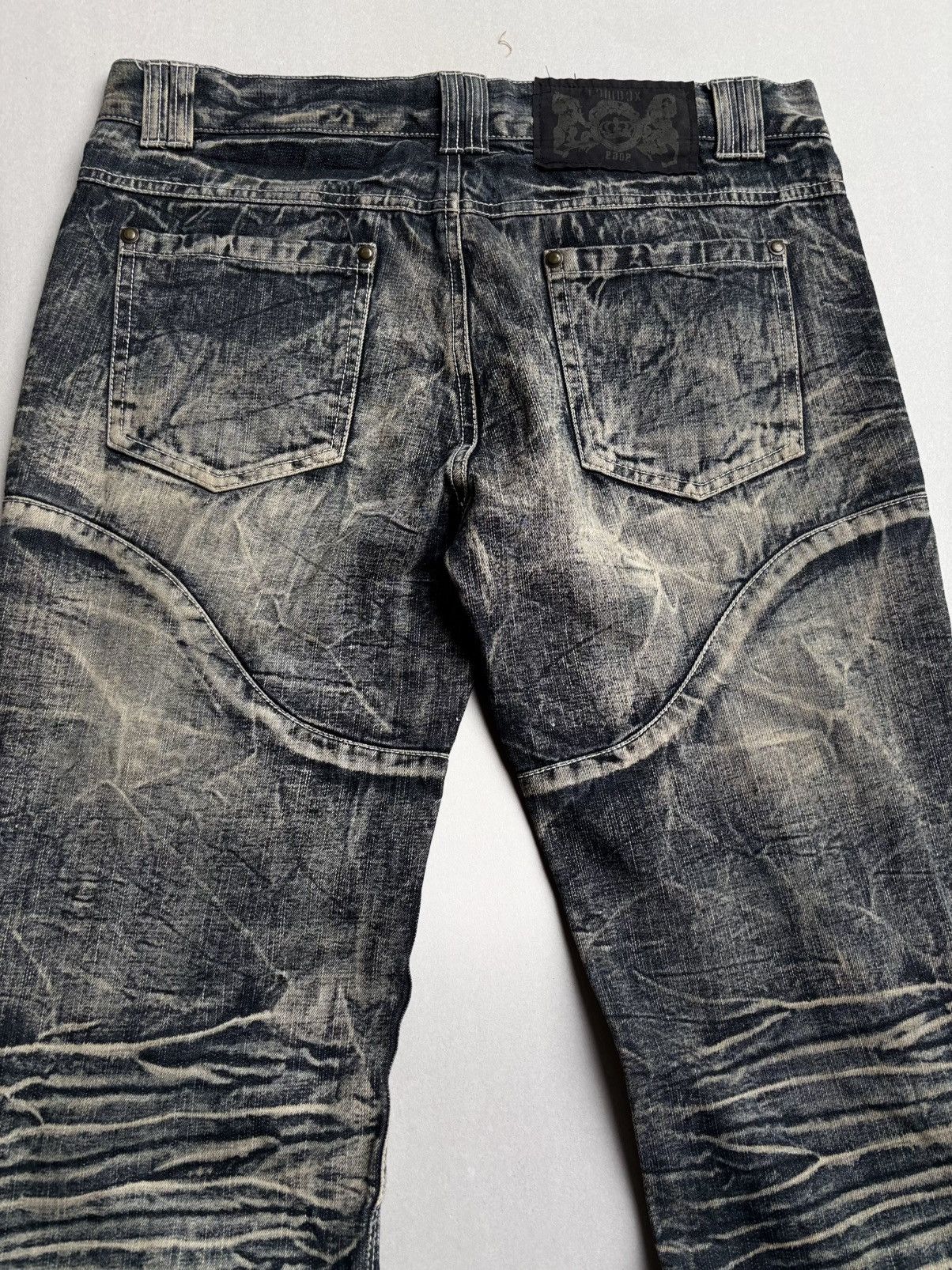 LOWBOX lace up flare jeans Size US 30 / EU 46 - 7 Thumbnail