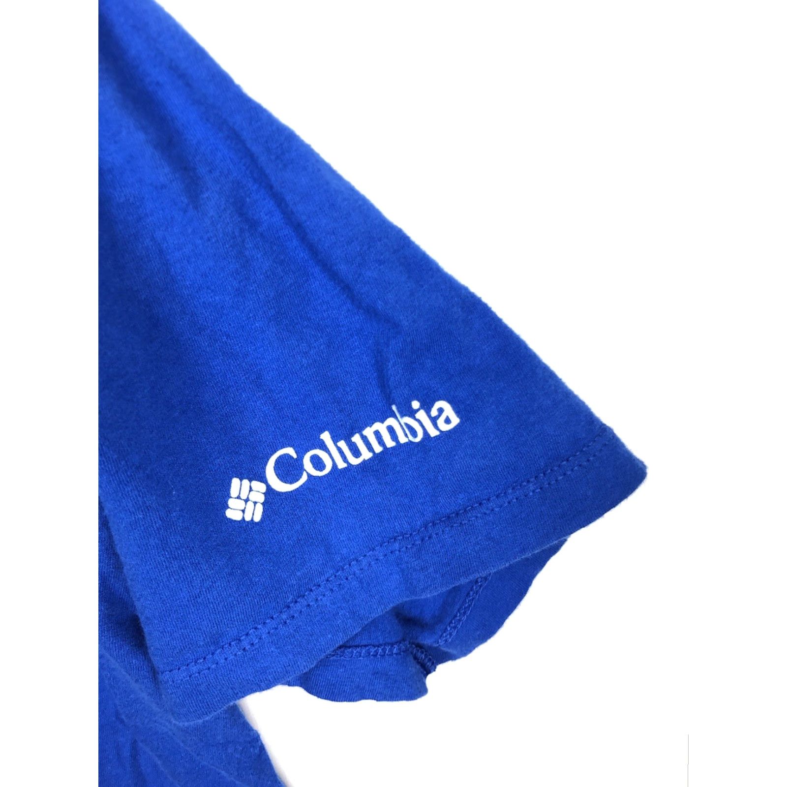 Vintage Columbia T-Shirt Mens Size Large Blue Staff Tested Tough Shirt Graphic Tee Size US L / EU 52-54 / 3 - 3 Thumbnail