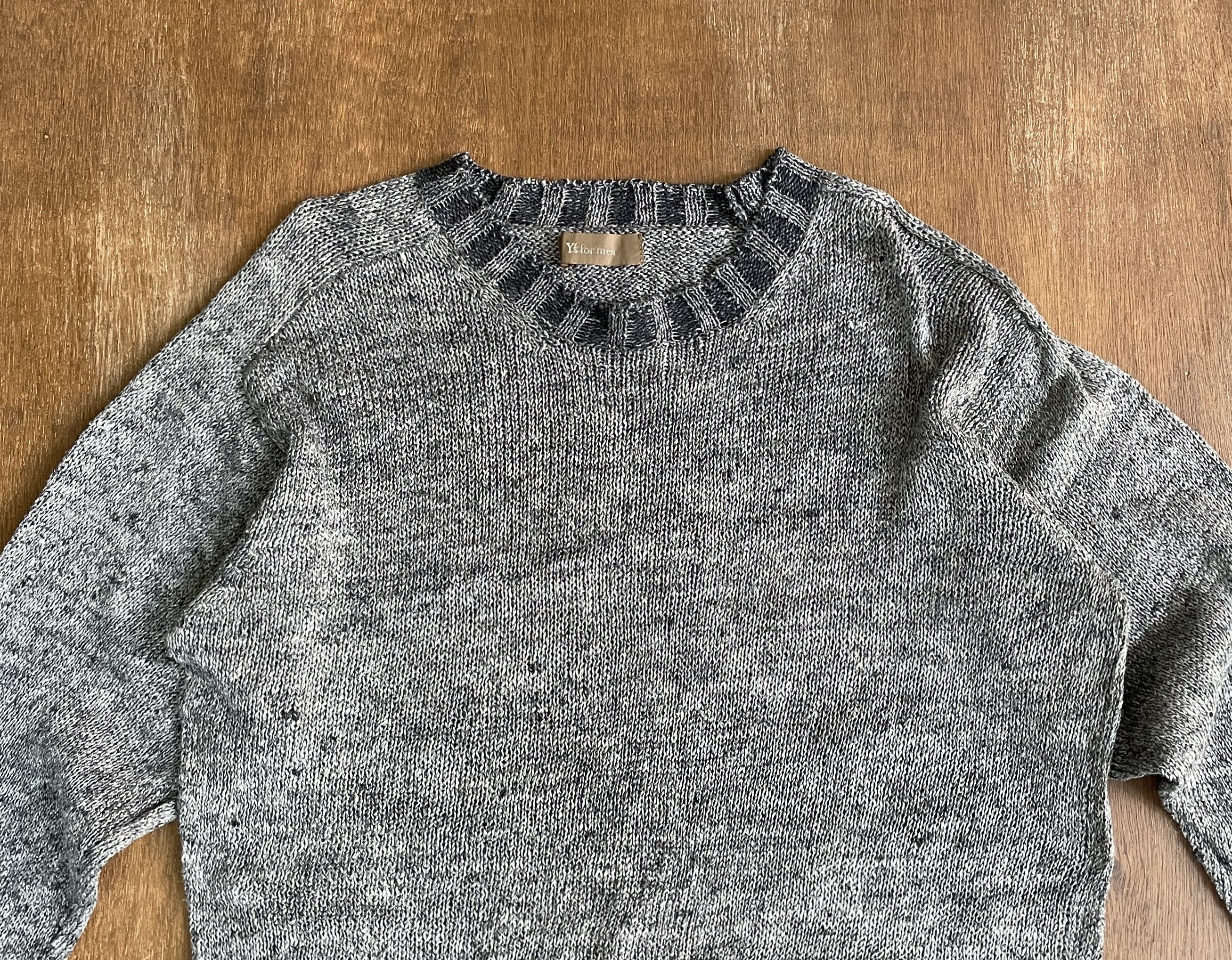 Y's for men Yohji Yamamoto Linen Sweaters