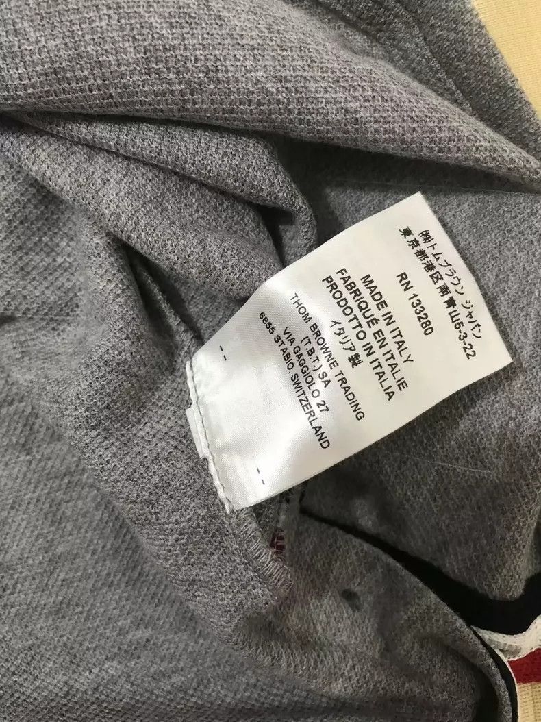 Thom Browne Thom Browne Grey short sleeves Size US M / EU 48-50 / 2 - 7 Thumbnail