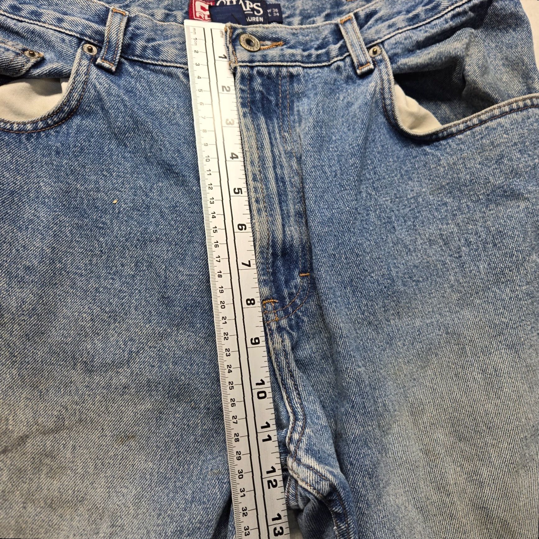Chaps Chaps Ralph Lauren Jeans Denim Pants Classic Fit Adult Men's 36x34 Blue 5-Pocket Mens Size US 36 / EU 52 - 6 Thumbnail