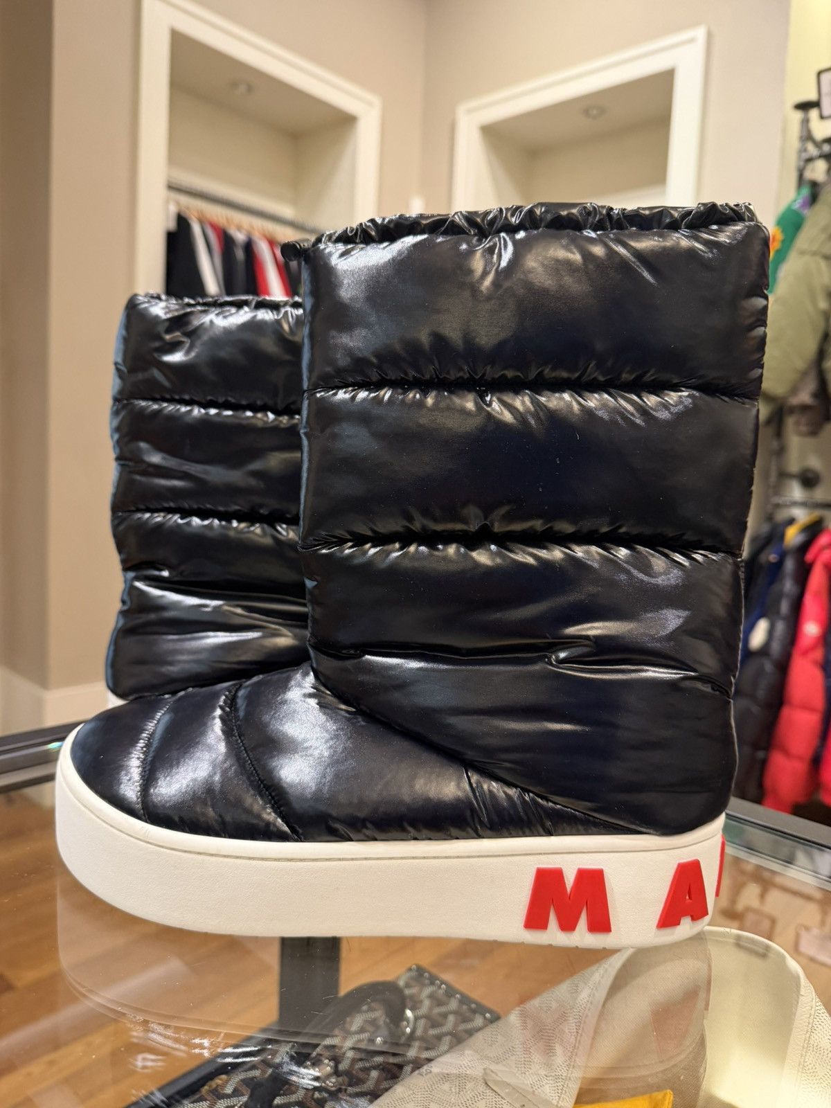 Marni Marni Paw Nylon Puffer Boots Size US 10 / EU 43 - 2 Thumbnail