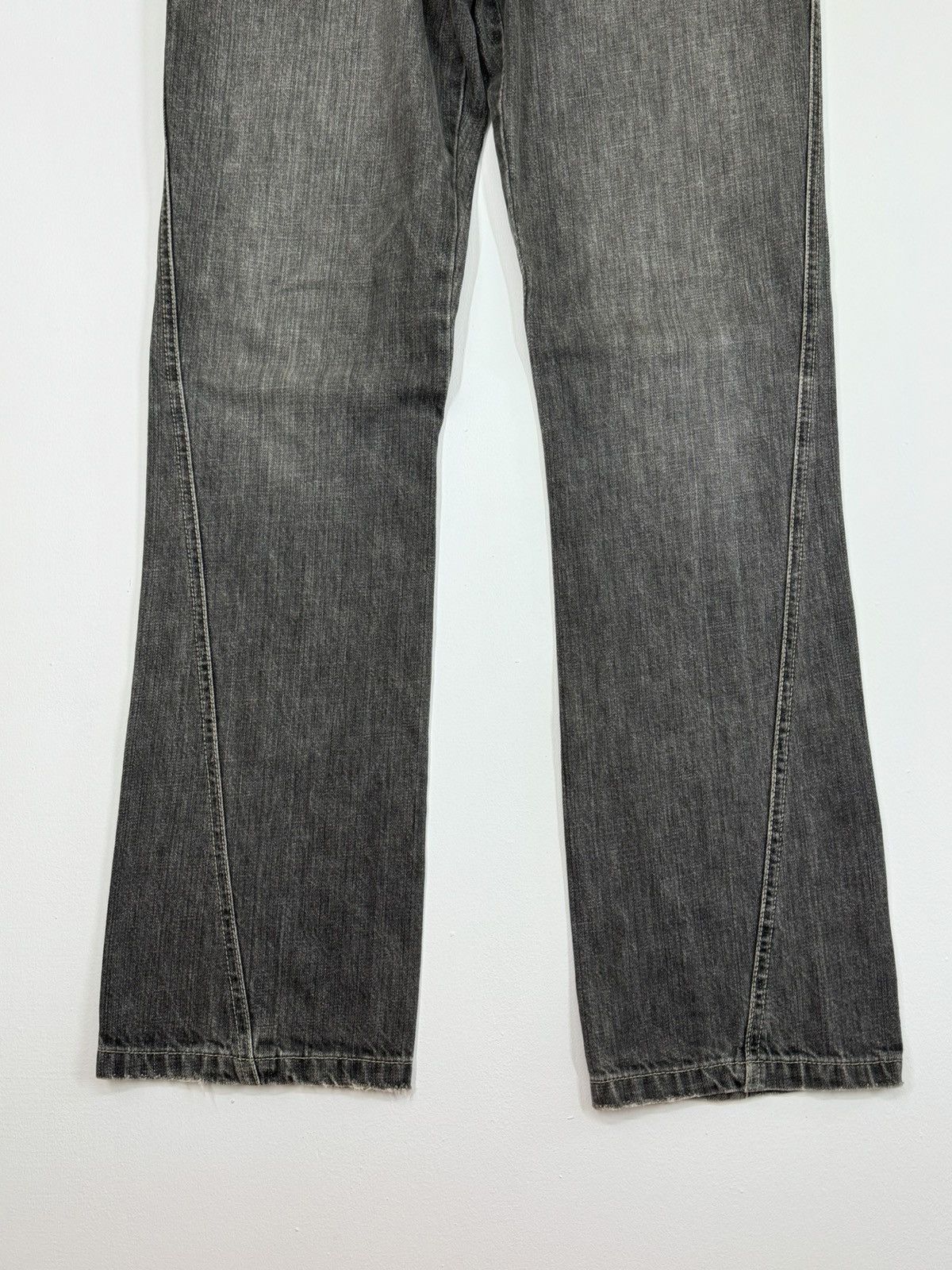 Hysteric Glamour × If Six Was Nine × Vintage TWISTED CUT TAKAIQ.COM SNAKE SKIN DENIM Size US 30 / EU 46 - 4 Thumbnail