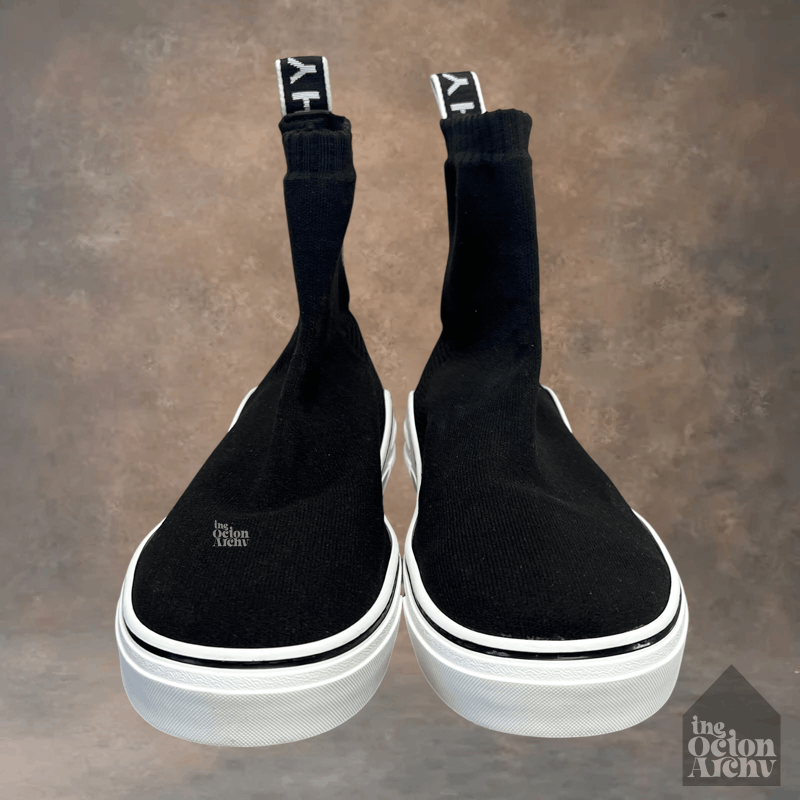 Givenchy Givenchy George V Knitted Sock Sneaker - Black Size US 9 / EU 42 - 3 Thumbnail