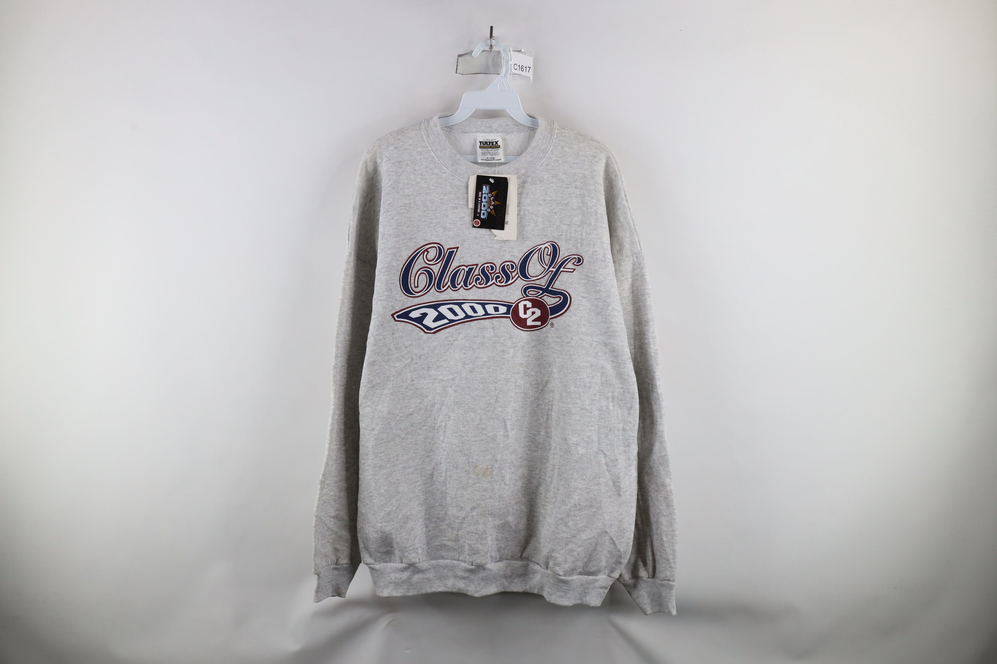 Vintage Deadstock Vintage Y2K Millennium Class of 2000 Sweatshirt Size US XL / EU 56 / 4 - 1 Thumbnail