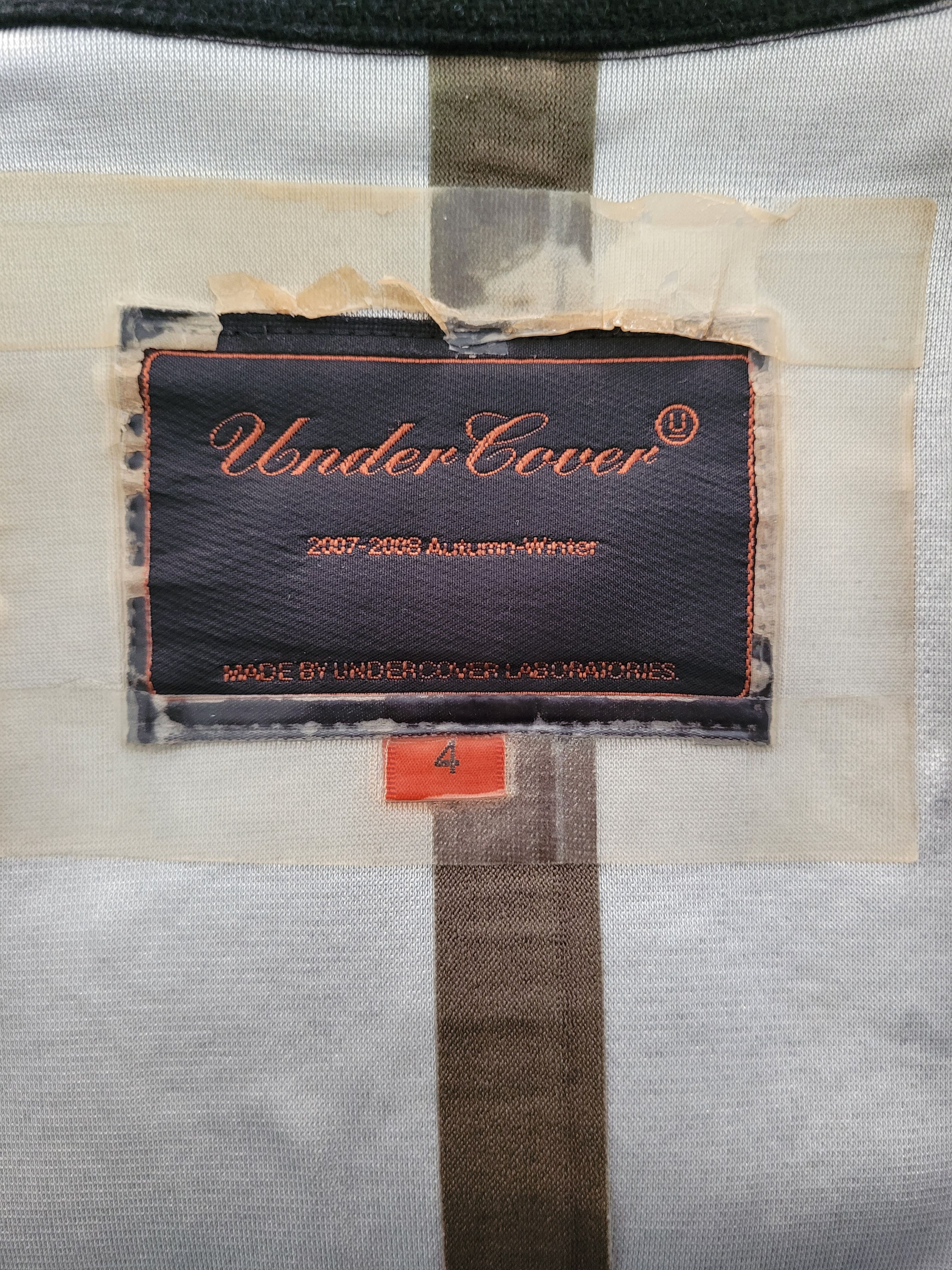 Undercover Undercover Fall 2007-2008 avantgarde zipped heat-sealed coat Size US M / EU 48-50 / 2 - 3 Thumbnail