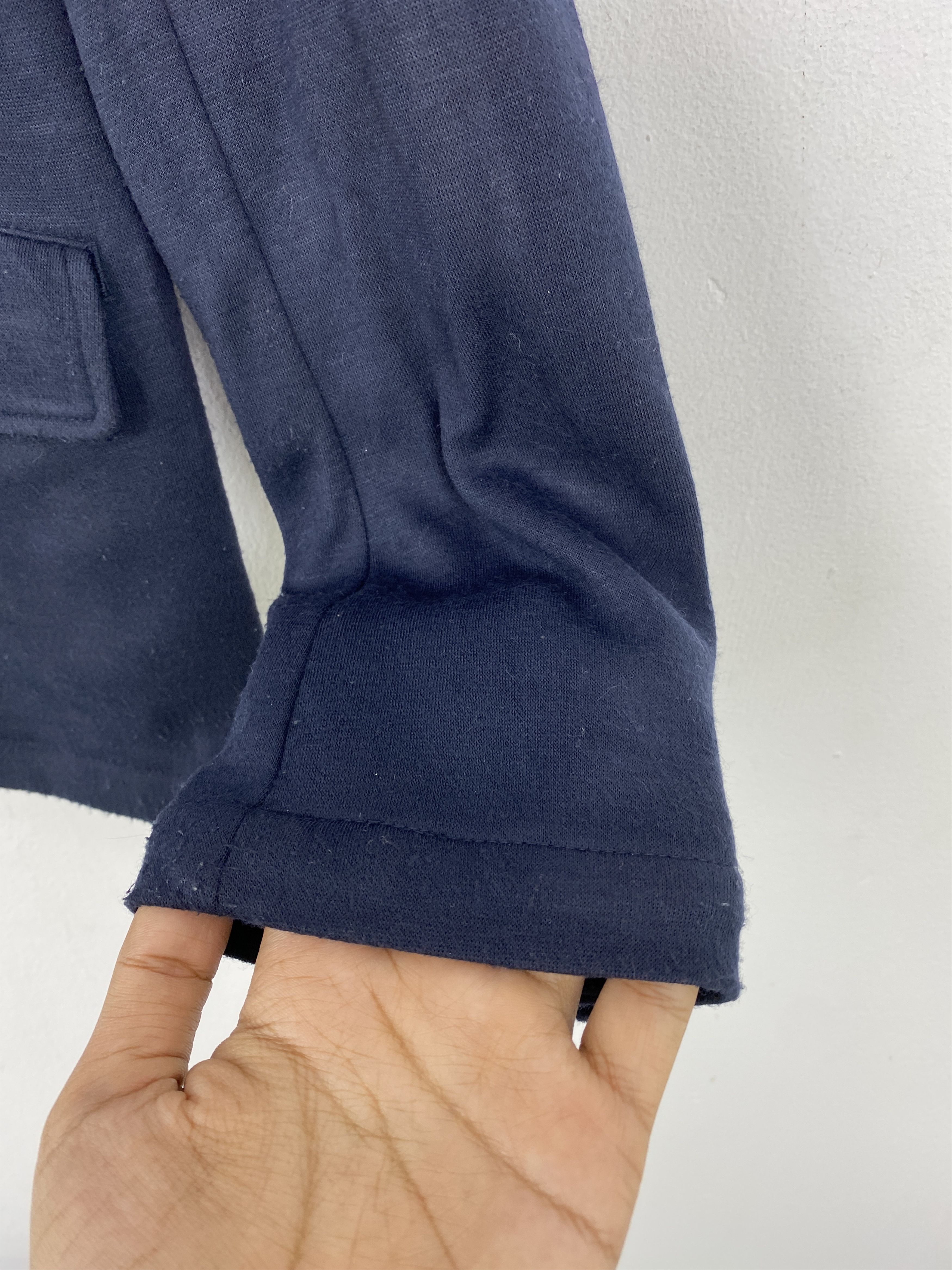 Japanese Brand Vtg Japanese Brand Black Coat Button Up Light Jacket JA0115 Size US L / EU 52-54 / 3 - 9 Thumbnail