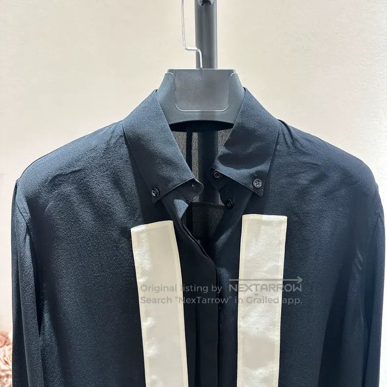 Givenchy Givenchy Size36 Black Shirt Size 36 Highly Designed Size US M / EU 48-50 / 2 - 2 Thumbnail
