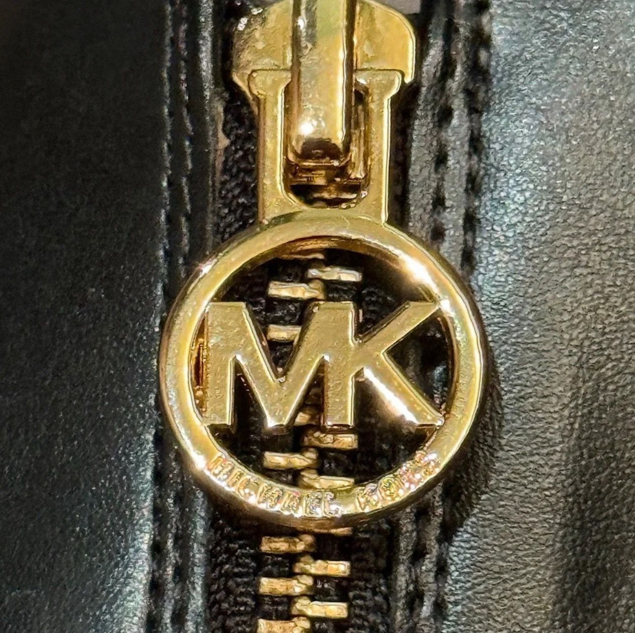 Designer × Michael Kors Michael Kors Lainey Leather Ankle Bootie BLACK SZ 5.5 MK Size US 5.5 / IT 35.5 - 5 Thumbnail