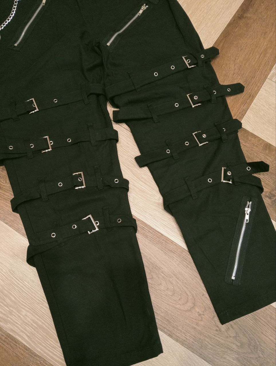 Seditionaries AOWOFS JAPAN BONDAGE PANTS - SIZE 30 Size US 30 / EU 46 - 3 Thumbnail