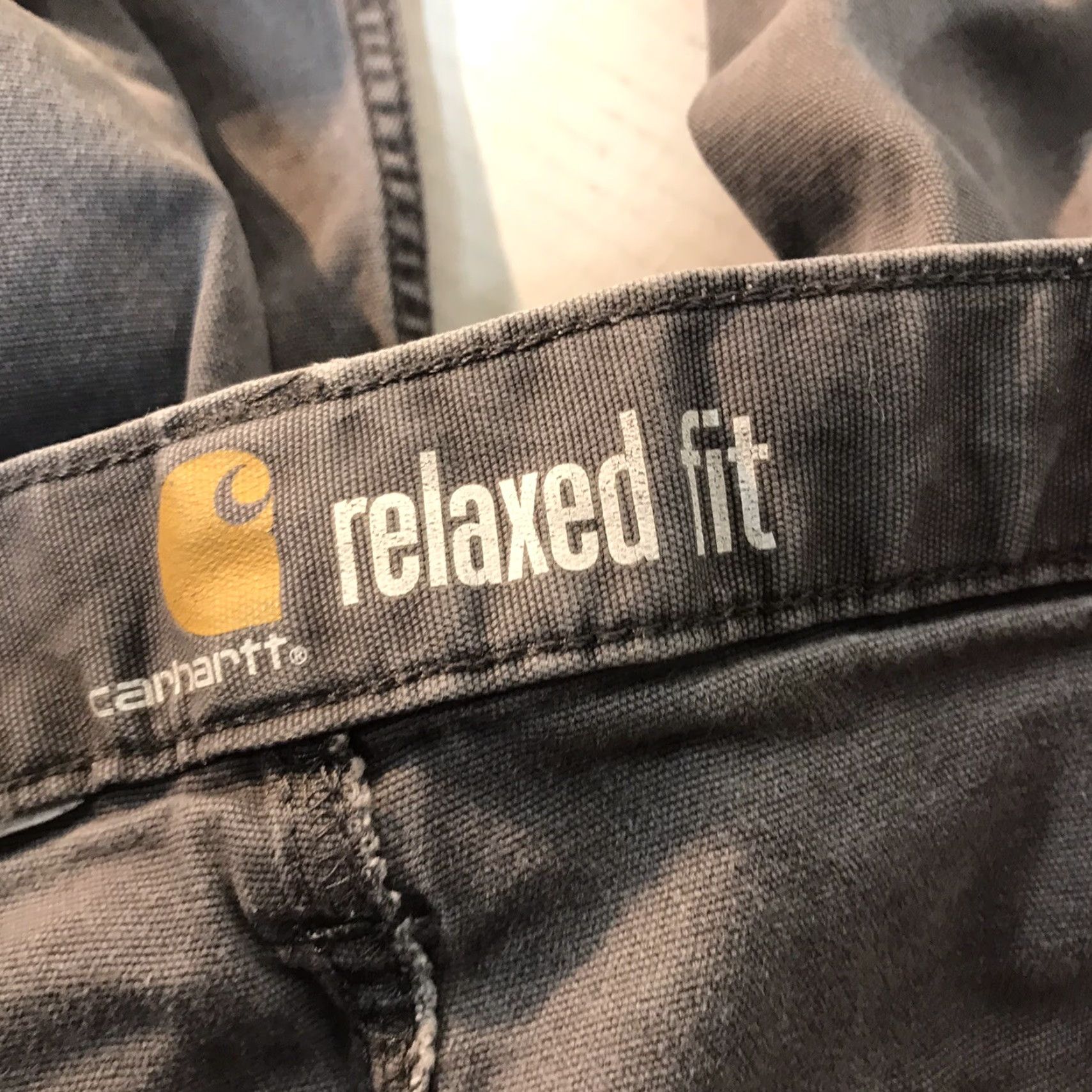 Carhartt VINTAGE Carhartt Canvas Cargo Work Pants Men 36x30 Relaxed Fit Gray Workwear Outdoor Size US 36 / EU 52 - 4 Thumbnail