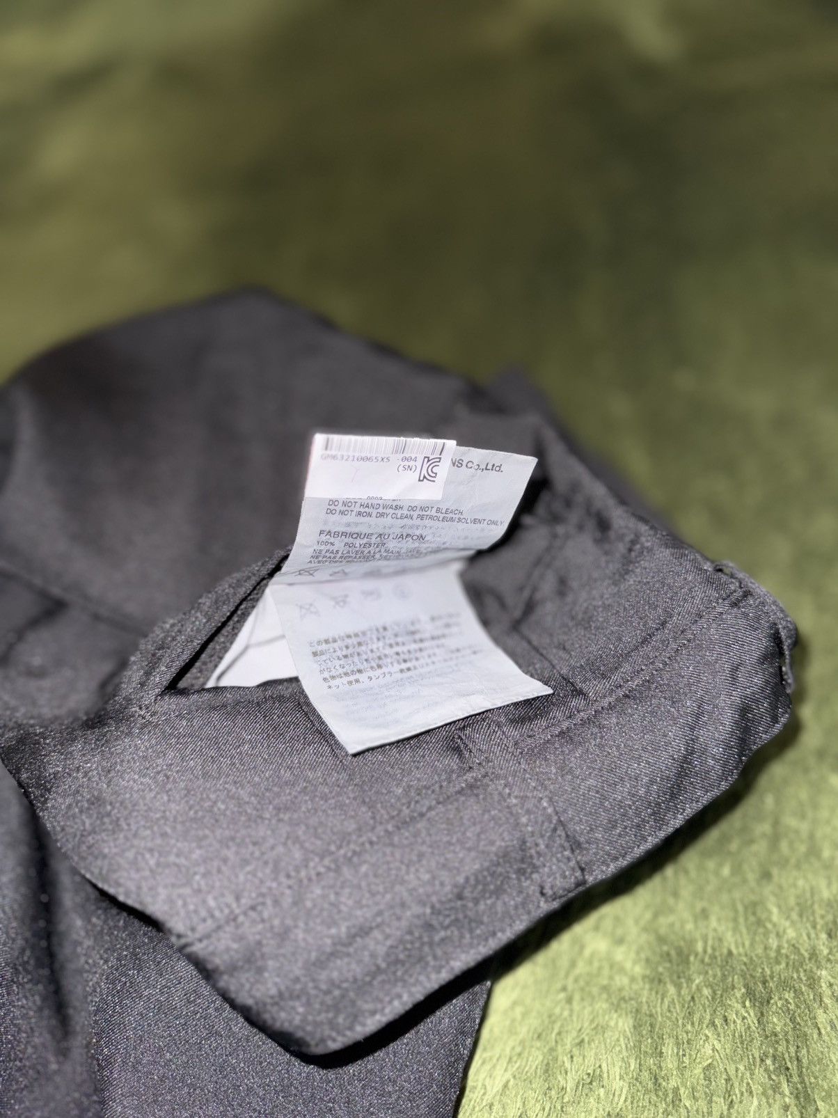 Comme des Garcons Black [XS] Comme des Garçons BLACK 16SS Cropped Polyester Pants Size US 29 - 10 Thumbnail