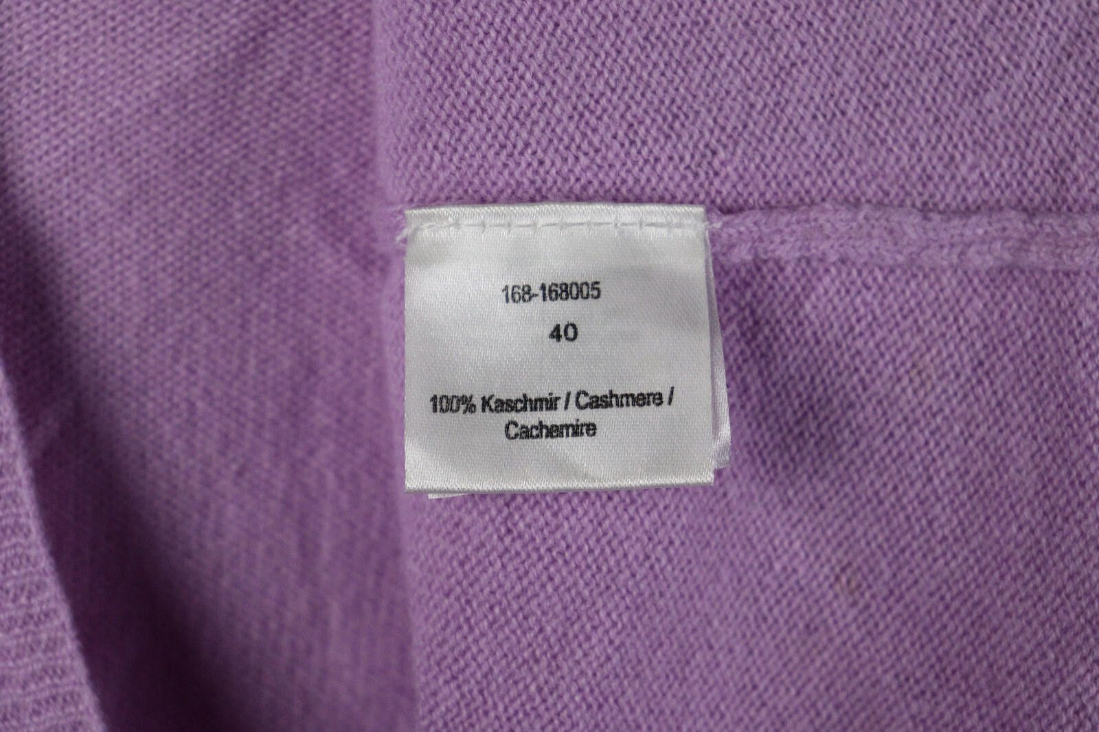 Designer Princess Goes Hollywood Pink Cashmere Knit Sweater Size 40 Size M / US 6-8 / IT 42-44 - 11 Thumbnail
