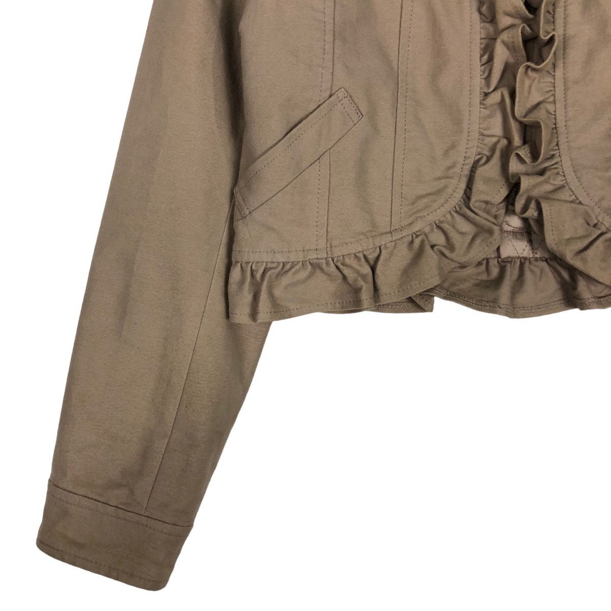 Japanese Brand 🔥Vtg Cropped Biker Jacket Bondage Parachute L’Est Rose Size US M / EU 48-50 / 2 - 4 Thumbnail