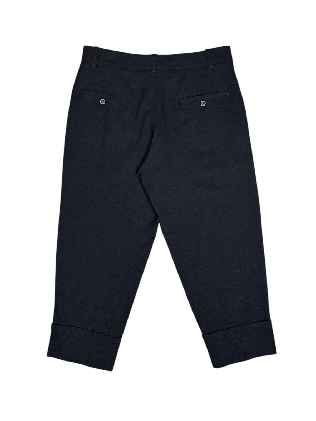 Rick Owens F/W 03 Revillon Cuffed Wool 3/4 Trousers Size US 32 / EU 48 - 10 Thumbnail