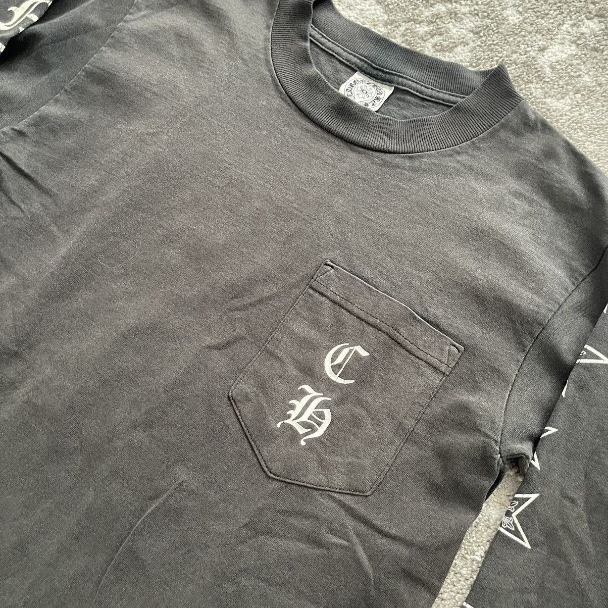Chrome Hearts × Vintage Chrome Hearts Malibu Exclusive Star Logo Long Sleeve T-shirt Size US S / EU 44-46 / 1 - 4 Thumbnail