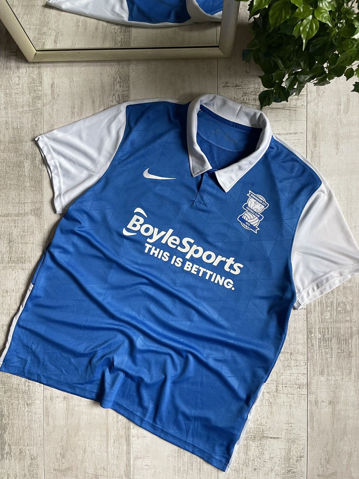 Nike Nike Fc Birmingham City 20/21 Andy #71 Football Shirt Away Size US XL / EU 56 / 4 - 7 Thumbnail