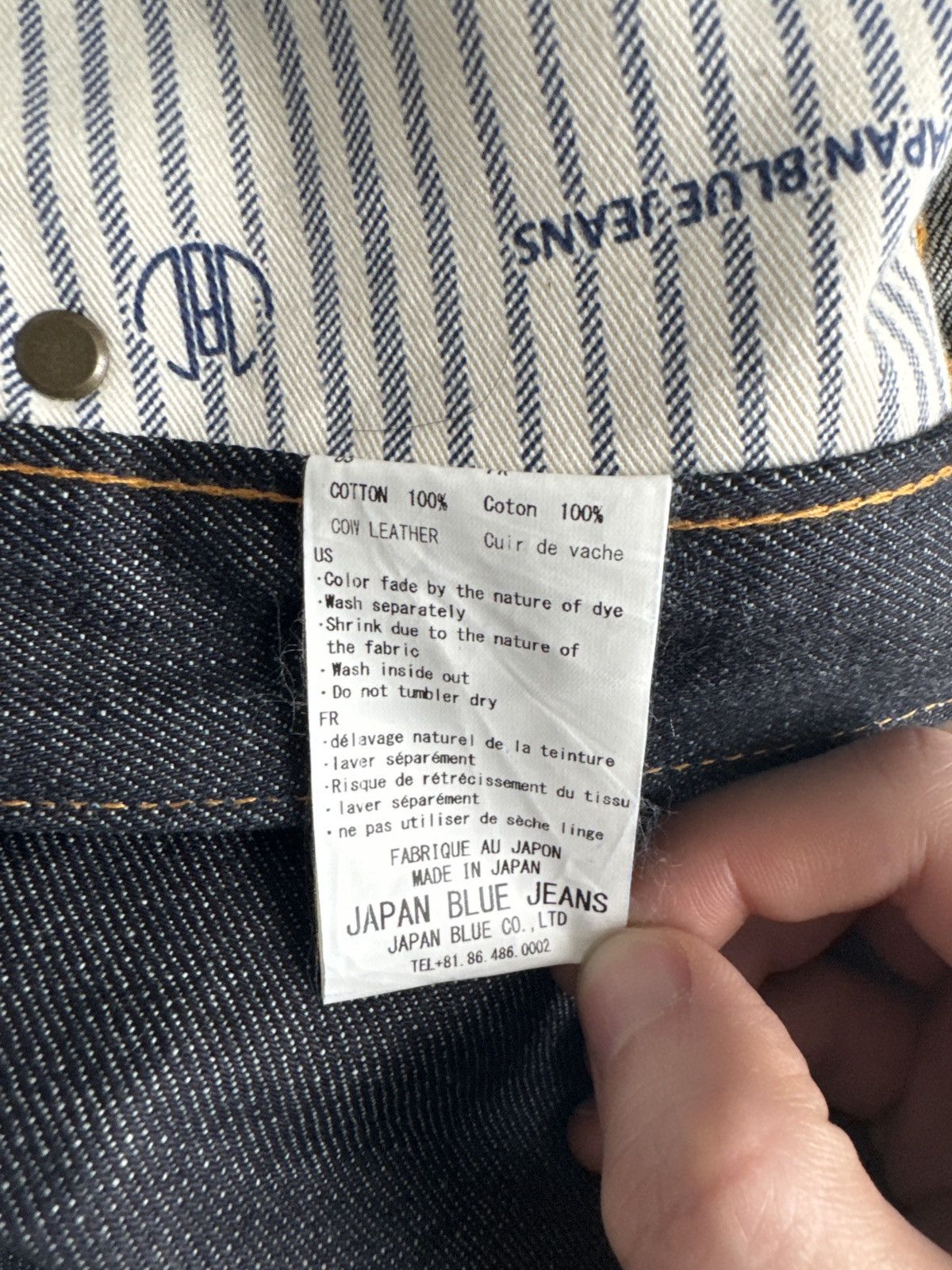 Japan Blue Japan Blue 14oz Memphis x Zimbabwe Baguettes Size US 30 / EU 46 - 6 Thumbnail
