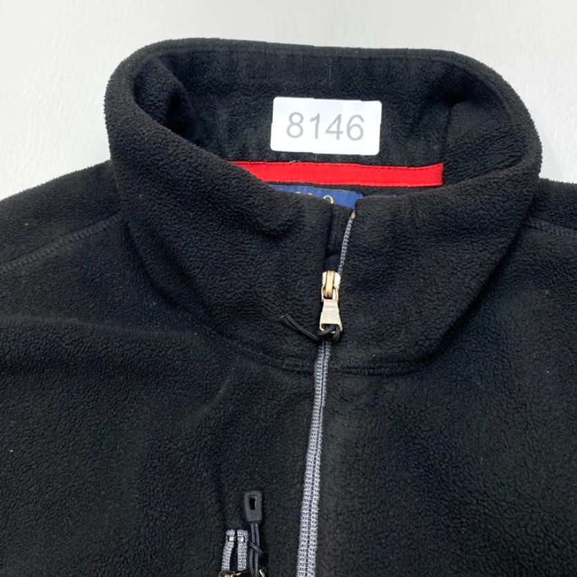 Polo Ralph Lauren Polo Ralph Lauren Performance Vest Mens L Black Full Zip Casual Sweater Fleece Size US L / EU 52-54 / 3 - 7 Thumbnail