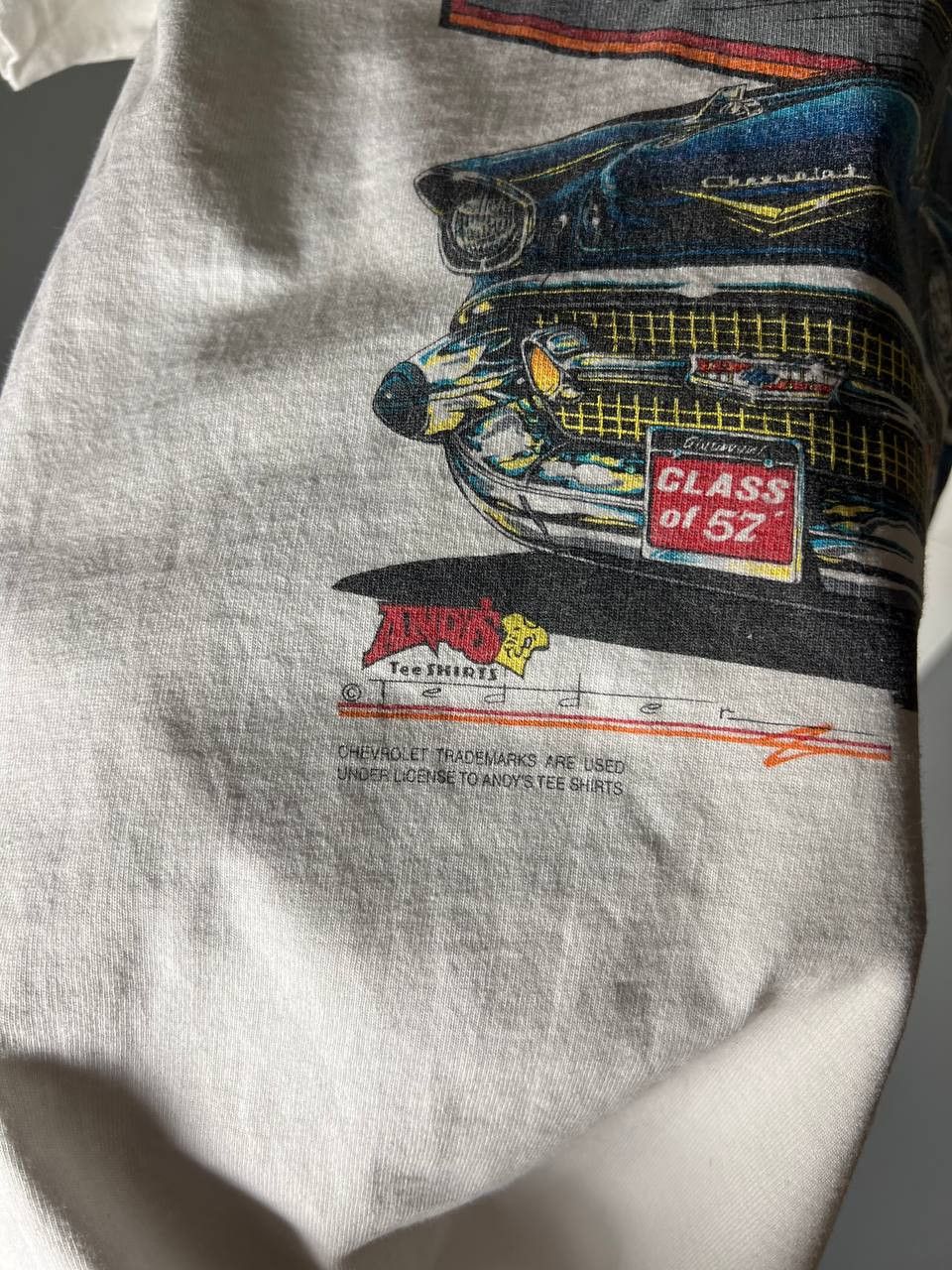 NASCAR VINTAGE HANES CHEVROLET CAR RETRO T-SHIRT RACING Y2K 90s USA Size US L / EU 52-54 / 3 - 5 Thumbnail