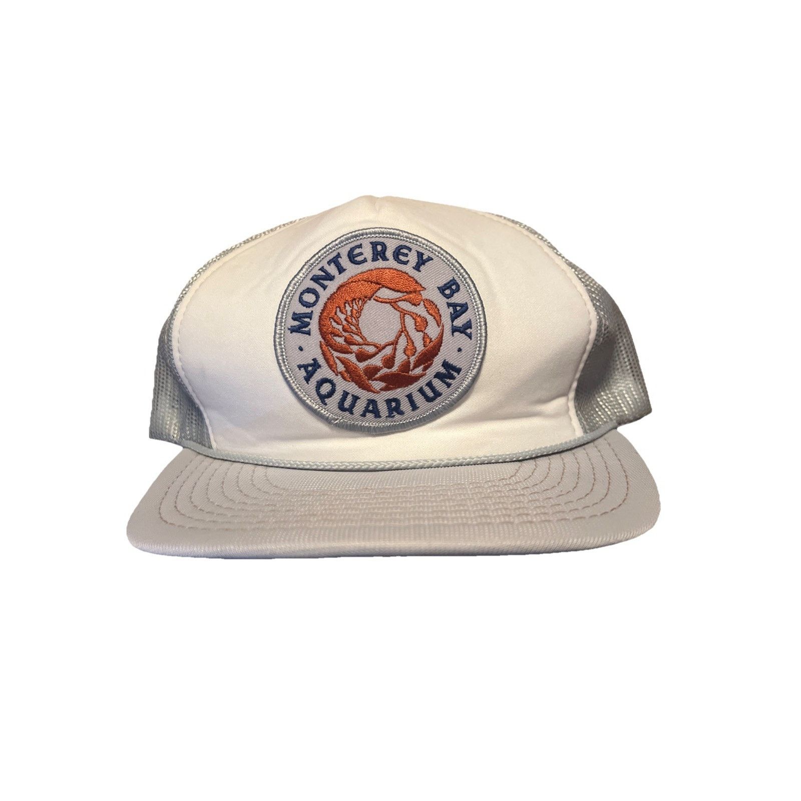 Hanes Vtg Monterey Bay Aquarium Snapback Hat Souvenir 80s Cap Epic Size ONE SIZE - 1 Thumbnail