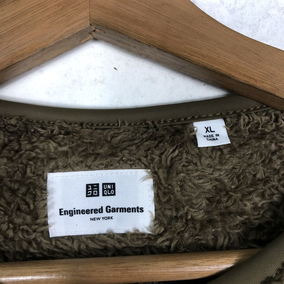 Engineered Garments × Japanese Brand 🔥FLEECE JACKET SINGLE POCKET UNIQLO ENGINEERED GARMENTS Size US XL / EU 56 / 4 - 12 Thumbnail