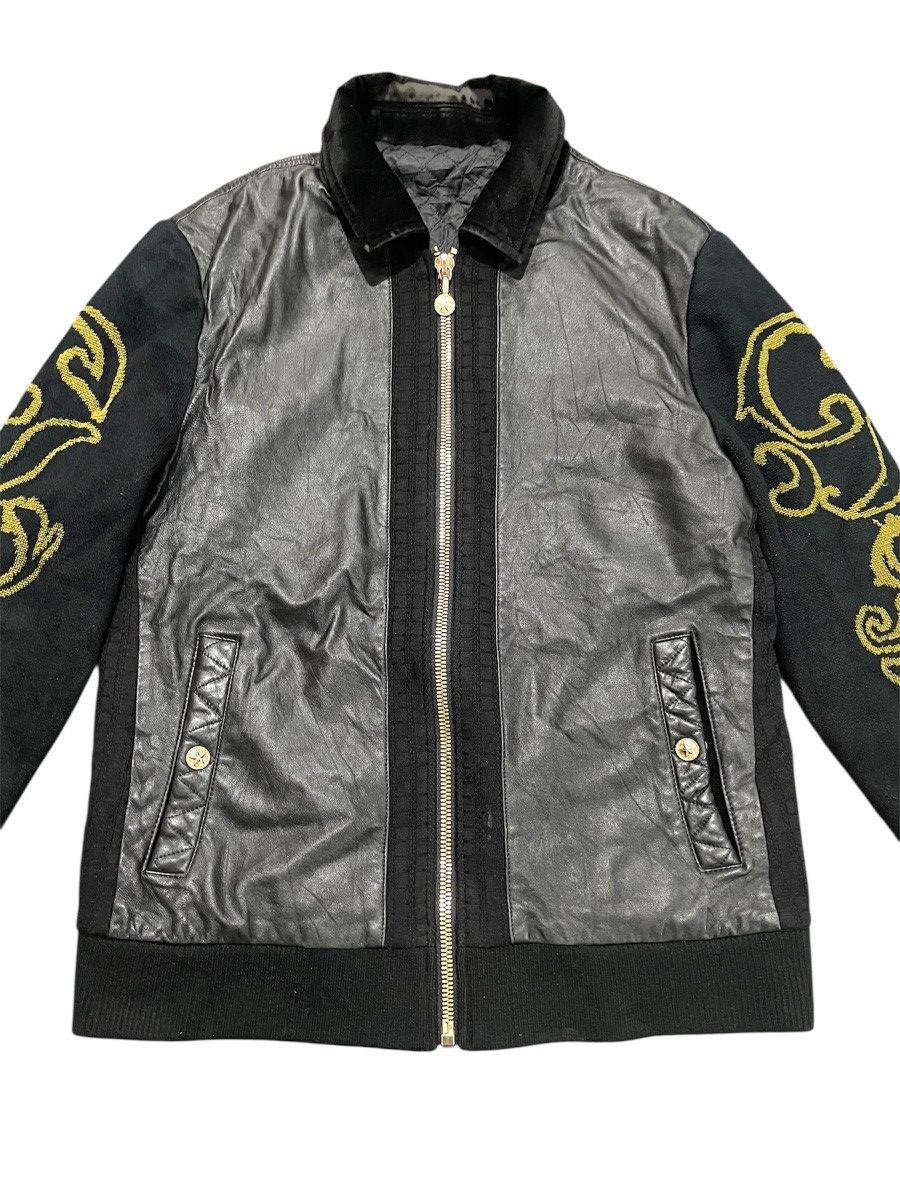 14th Addiction × KMRii × Le Grande Bleu (L.G.B.) 2000s Gold Prince - Vkei Style Liner Western Jacket Size US M / EU 48-50 / 2 - 2 Thumbnail