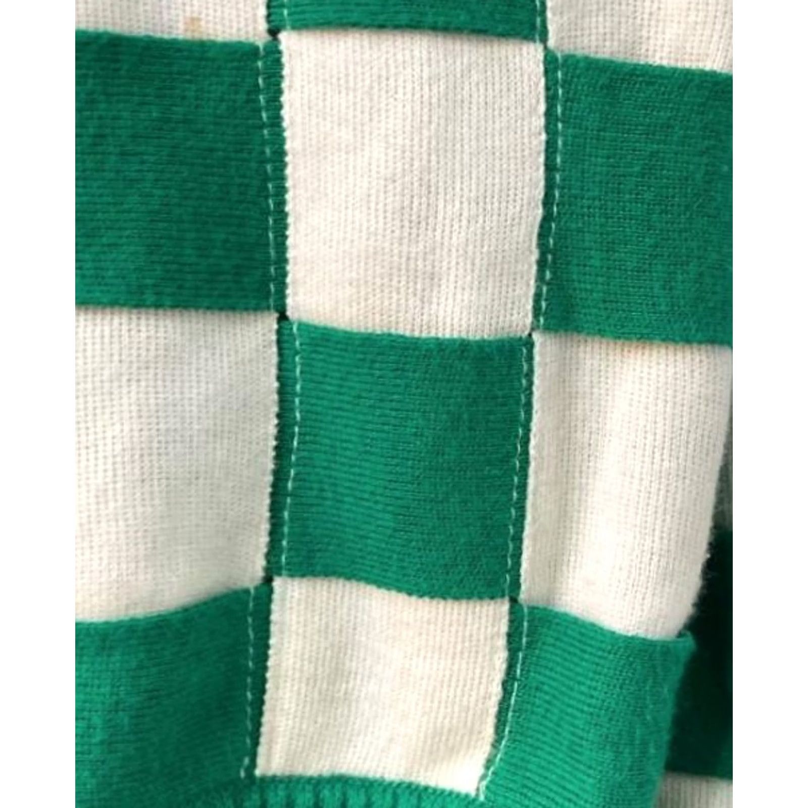 Issey Miyake ISSEY MIYAKE KNIT SWEATER M GREEN CHECKERBOARD V-NECK LONG SLEEVE USED MEN Size US M / EU 48-50 / 2 - 3 Thumbnail