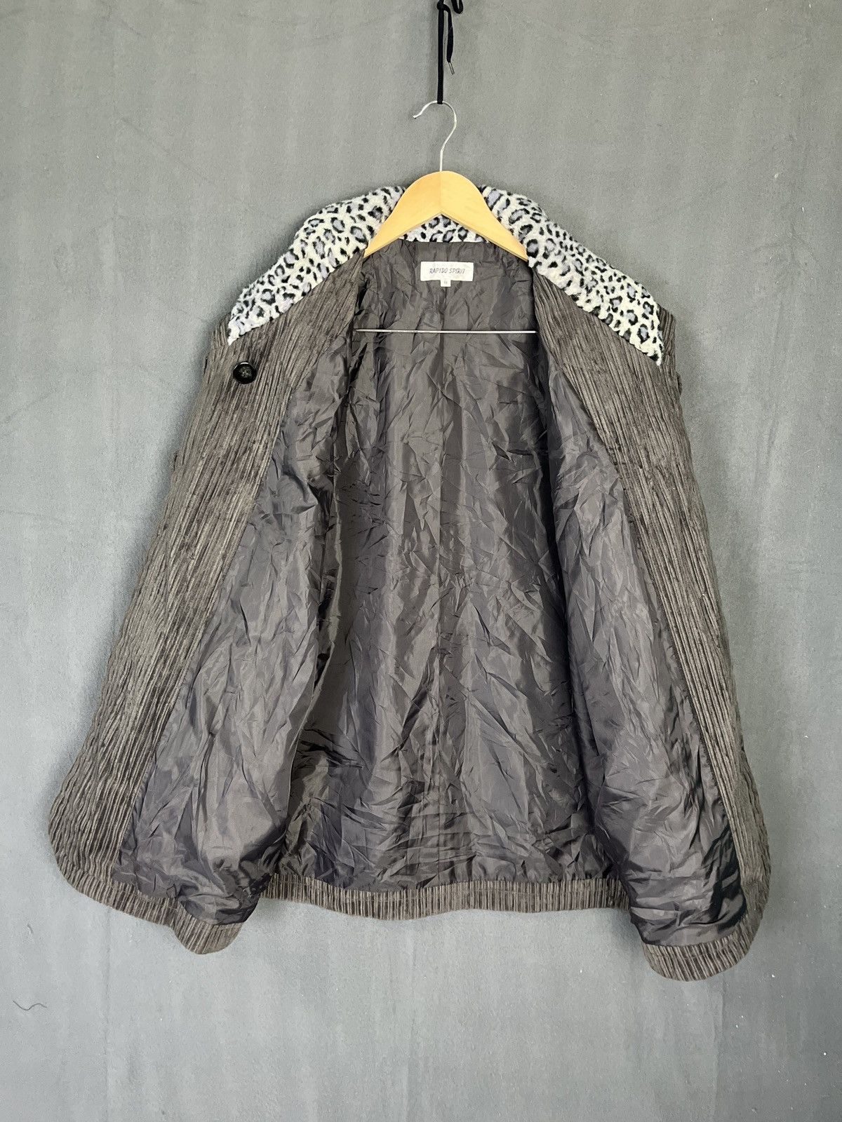 Beauty Beast × Genuine Leather × Japanese Brand Rapido Spirit Patchwork Leather Corduroy Jacket Size US L / EU 52-54 / 3 - 7 Thumbnail