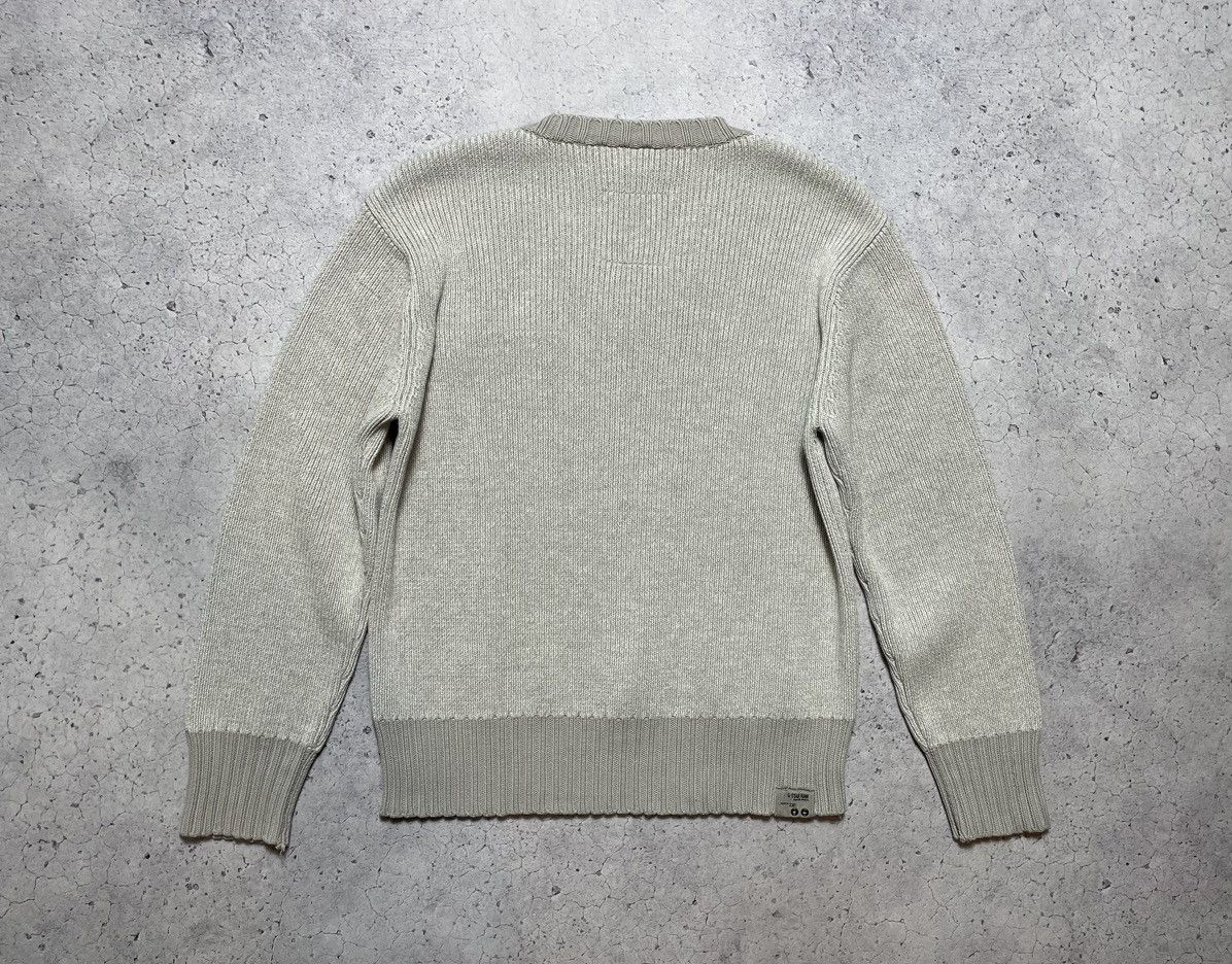 G-Star × Japanese Brand Vintage Avant Garde Knit Sweater G Star Raw Hype V-Neck Size US L / EU 52-54 / 3 - 2 Thumbnail